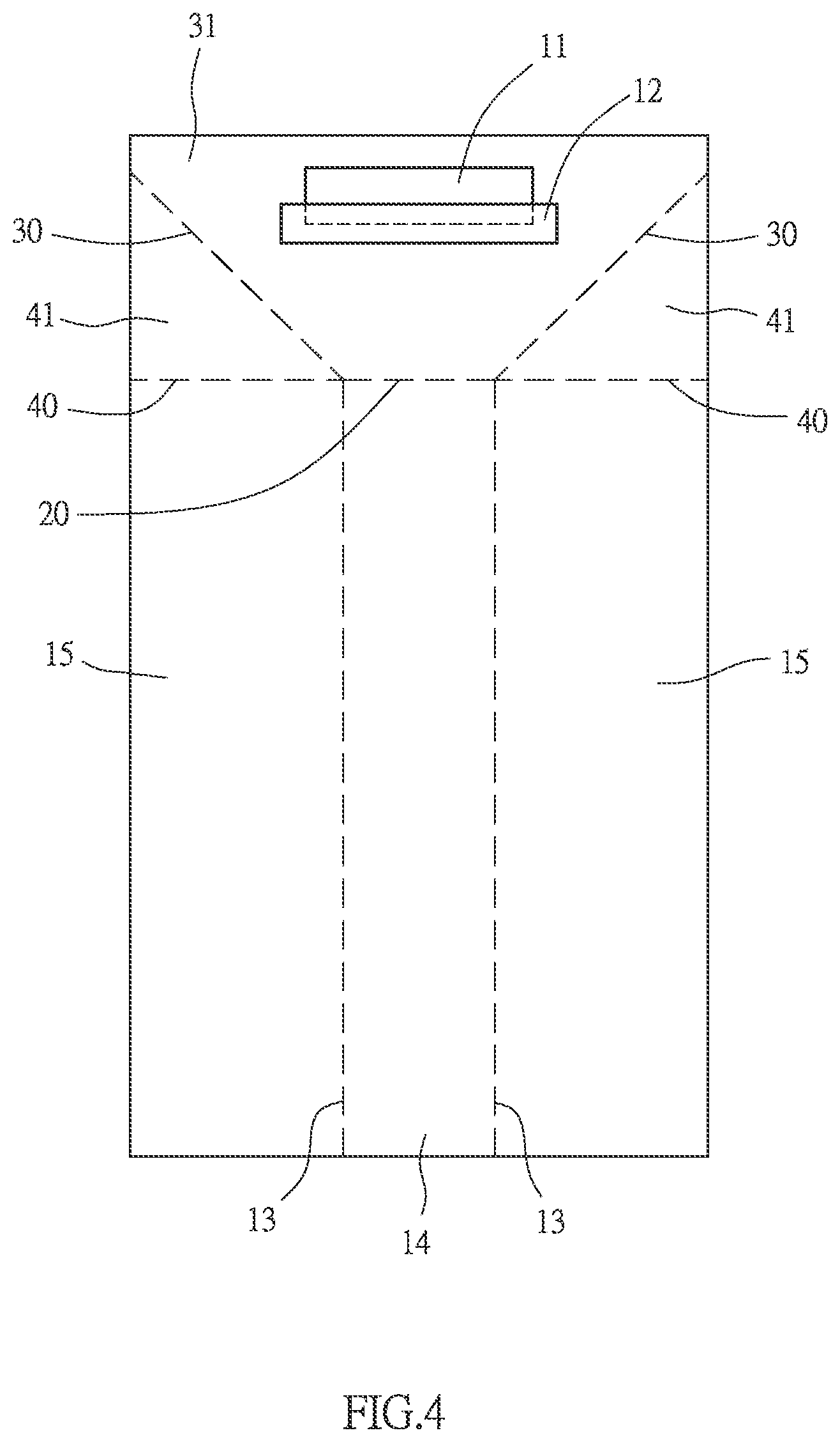 Patent US11787075 Figure 4 – Foldable environmentally friendly razor