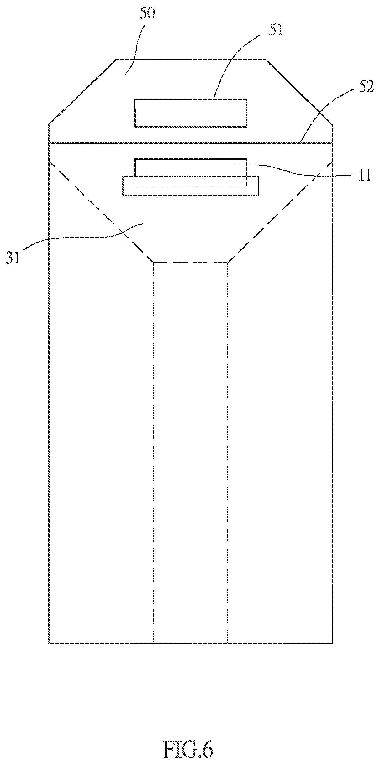 Patent US11787075 Figure 6 – Foldable environmentally friendly razor