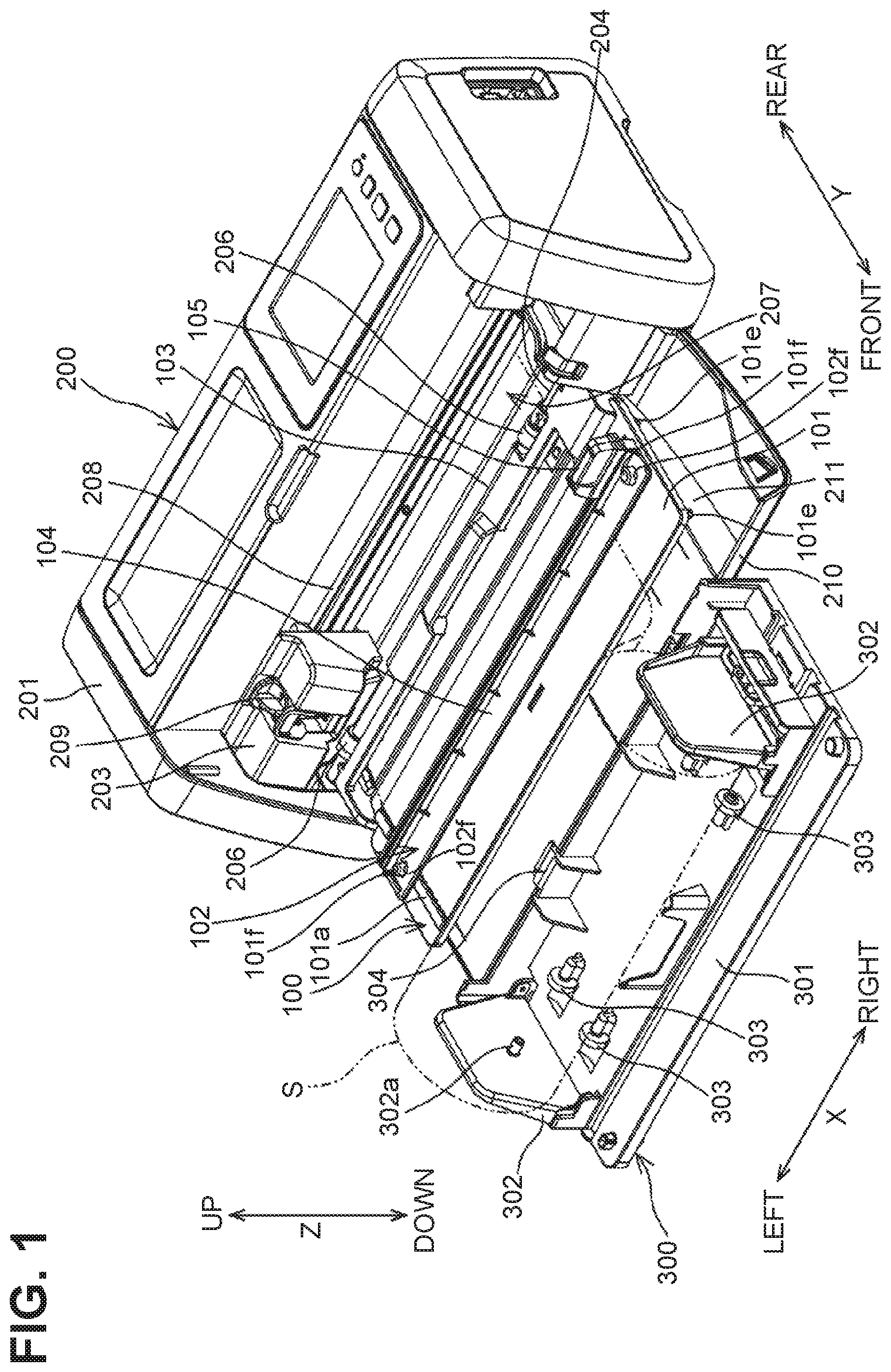 Patent US11787077 — Sheet feeder — Figure 1