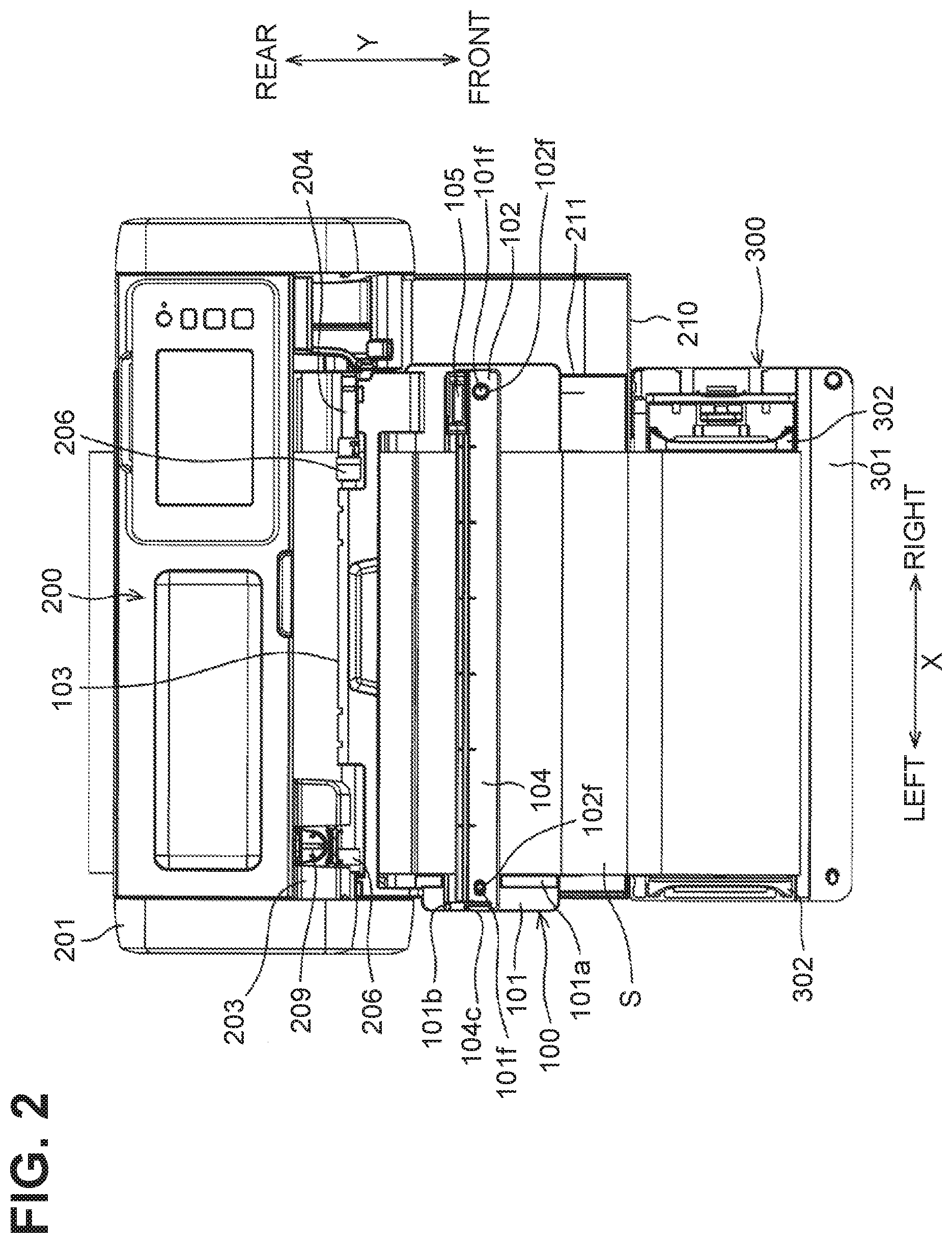 Patent US11787077 Figure 2 – Sheet feeder