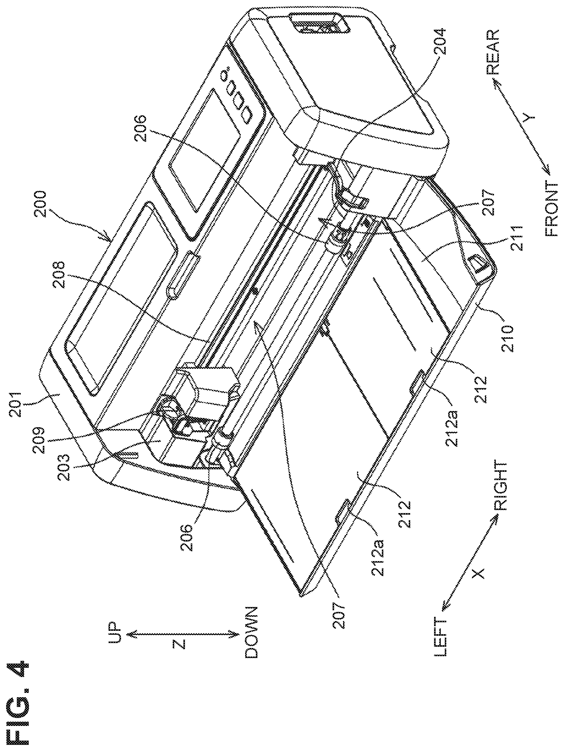 Patent US11787077 Figure 4 – Sheet feeder