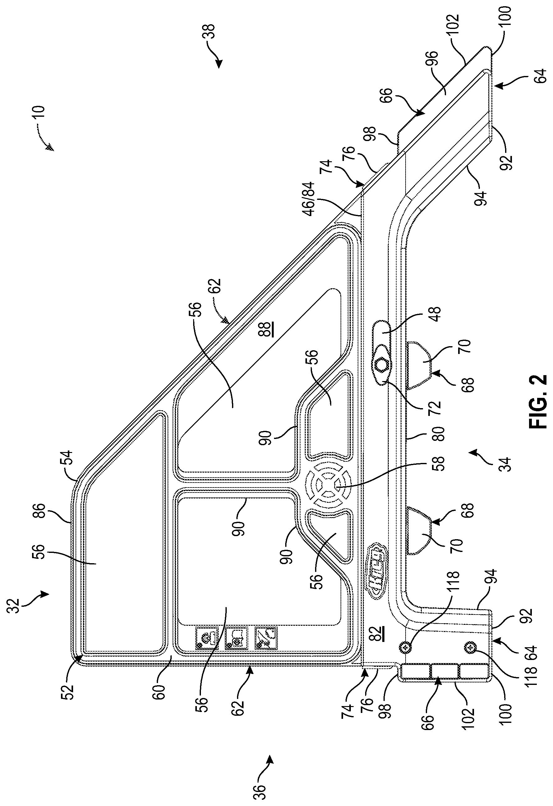 Patent US11787078 Figure 2 – Portable cross cut system