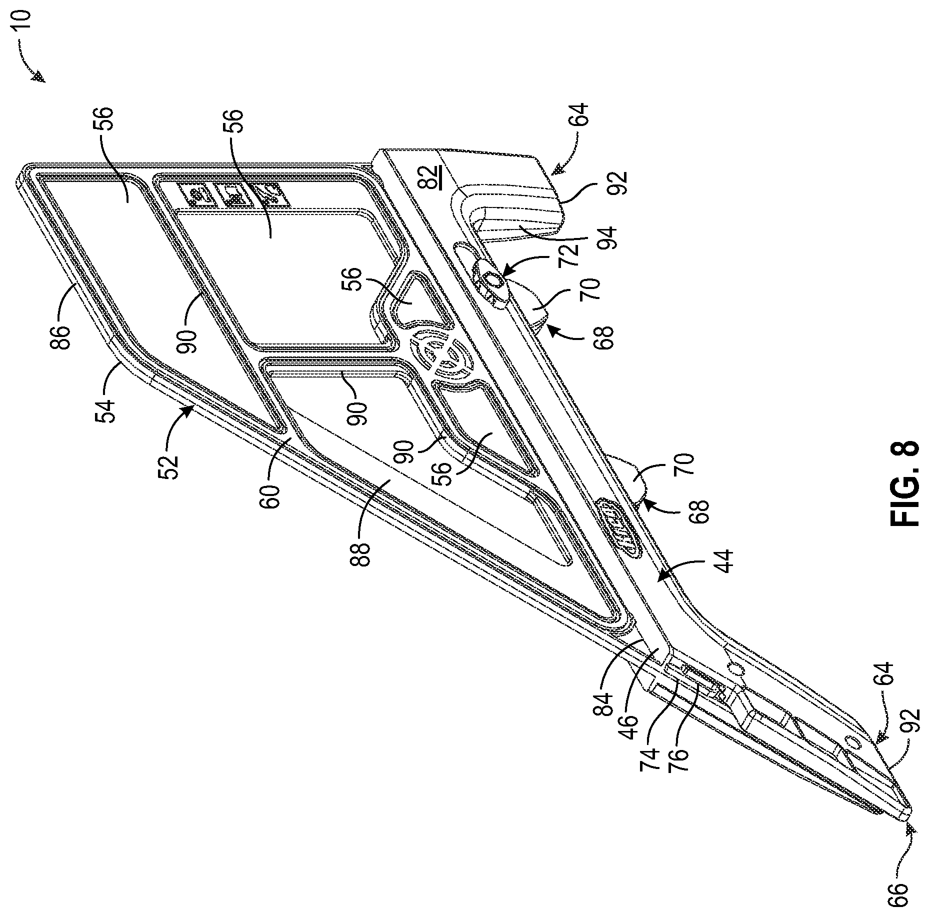 Patent US11787078 Figure 8 – Portable cross cut system