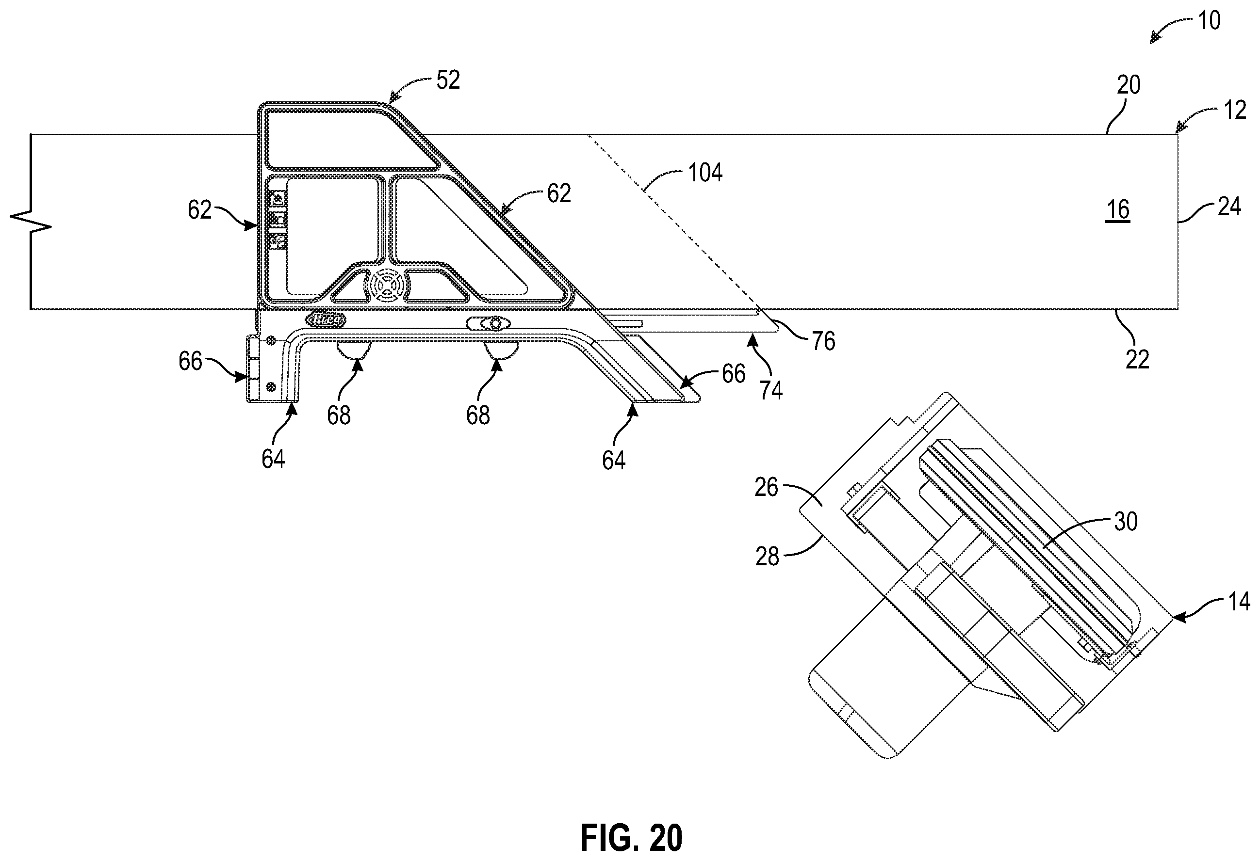 Patent US11787078 Figure 20 – Portable cross cut system