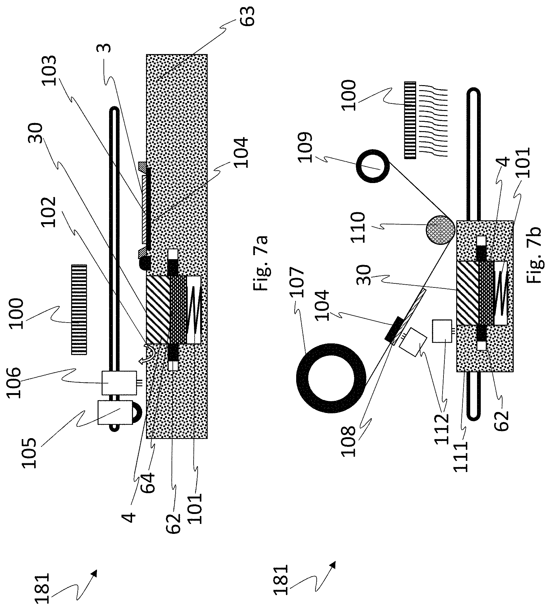 Patent US11787083 Figure 7 – Production facility for separating wafers from donor substrates