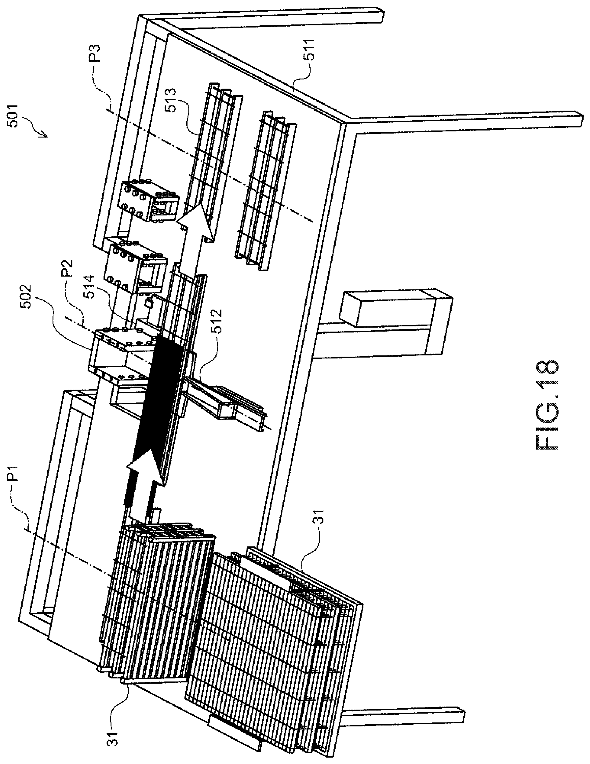 Patent US11787089 Figure 18 – Method of producing an optical member including an alignment of canes into a jig