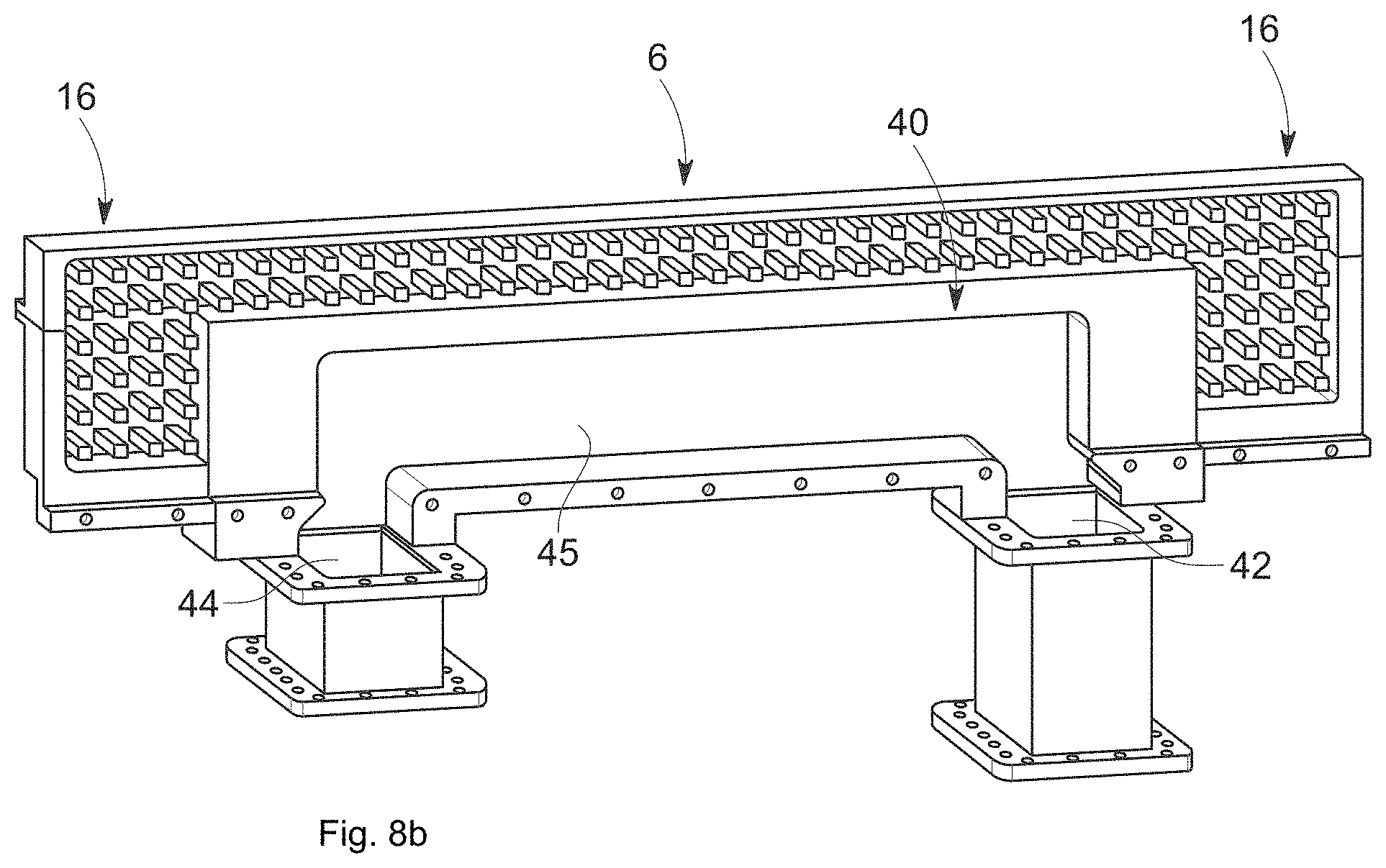 Patent US11787090 Figure 9 – Apparatus for heating plastic preforms with stationary applicator