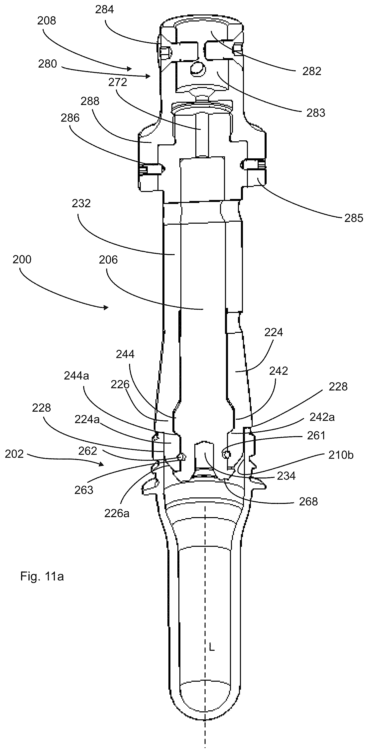 Patent US11787090 Figure 15 – Apparatus for heating plastic preforms with stationary applicator