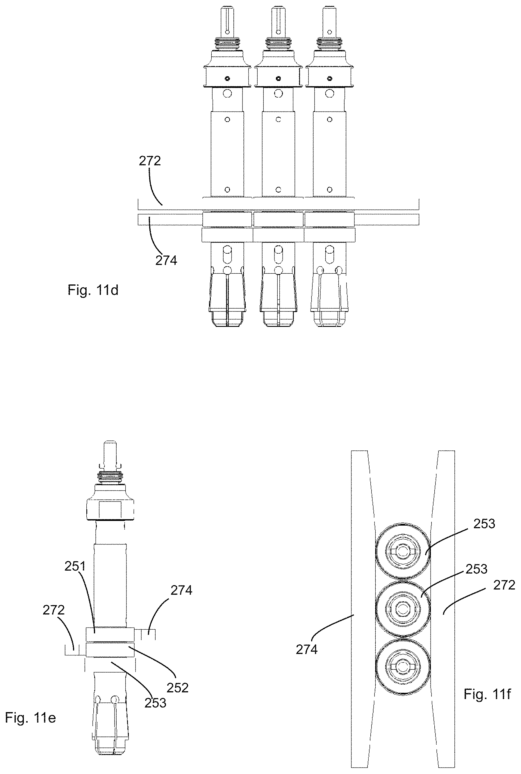 Patent US11787090 Figure 17 – Apparatus for heating plastic preforms with stationary applicator