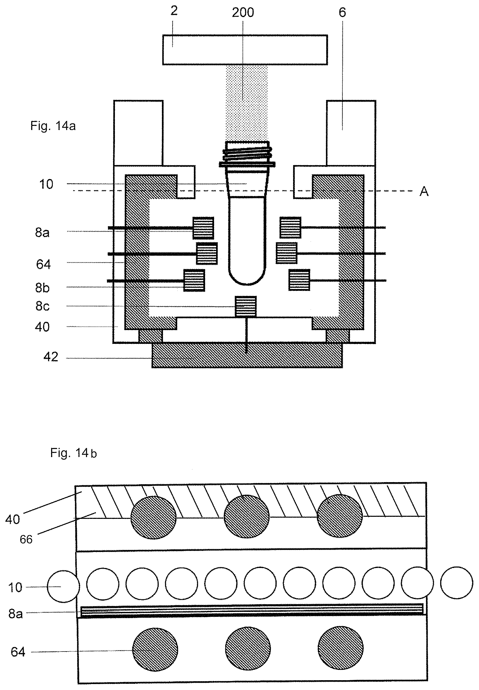Patent US11787090 Figure 20 – Apparatus for heating plastic preforms with stationary applicator