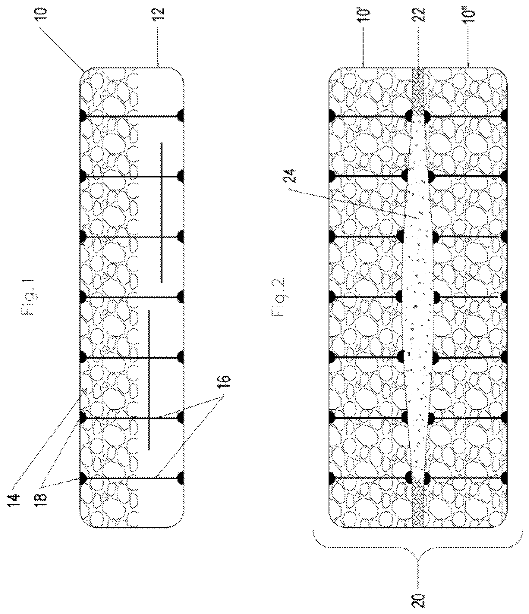 Patent US11787091 Figure 1 – Thermoplastic mat, process for the manufacture thereof and uses of same