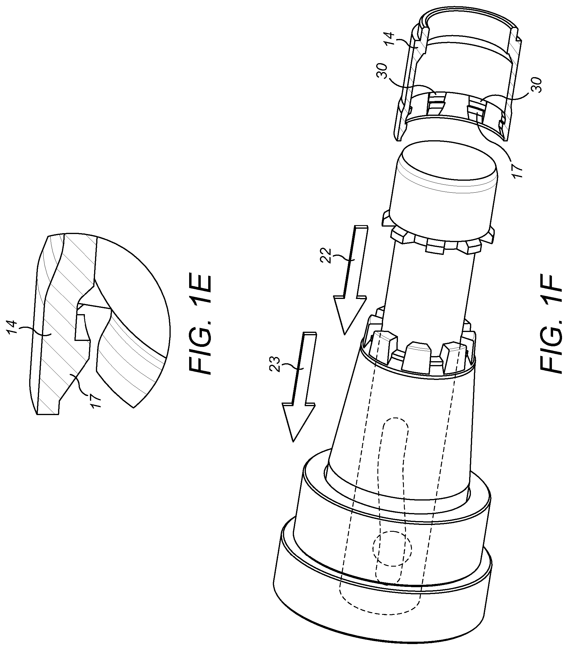Patent US11787095 Figure 3 – Mold and method for molding a body or cap for a connector