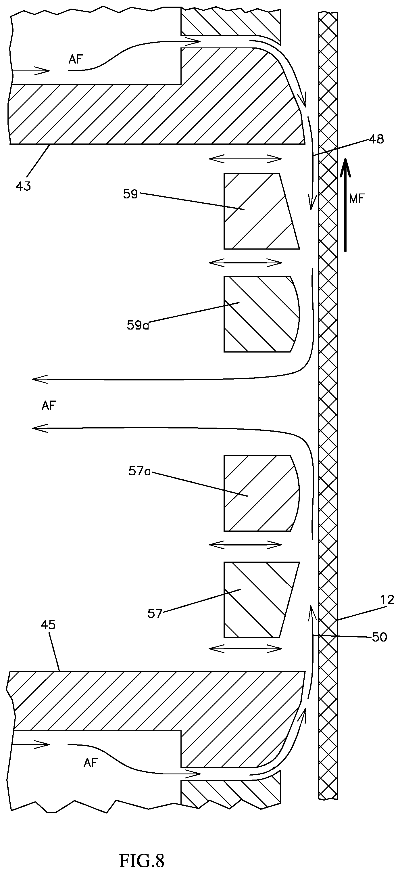 Patent US11787099 Figure 8 – High performance cooling system
