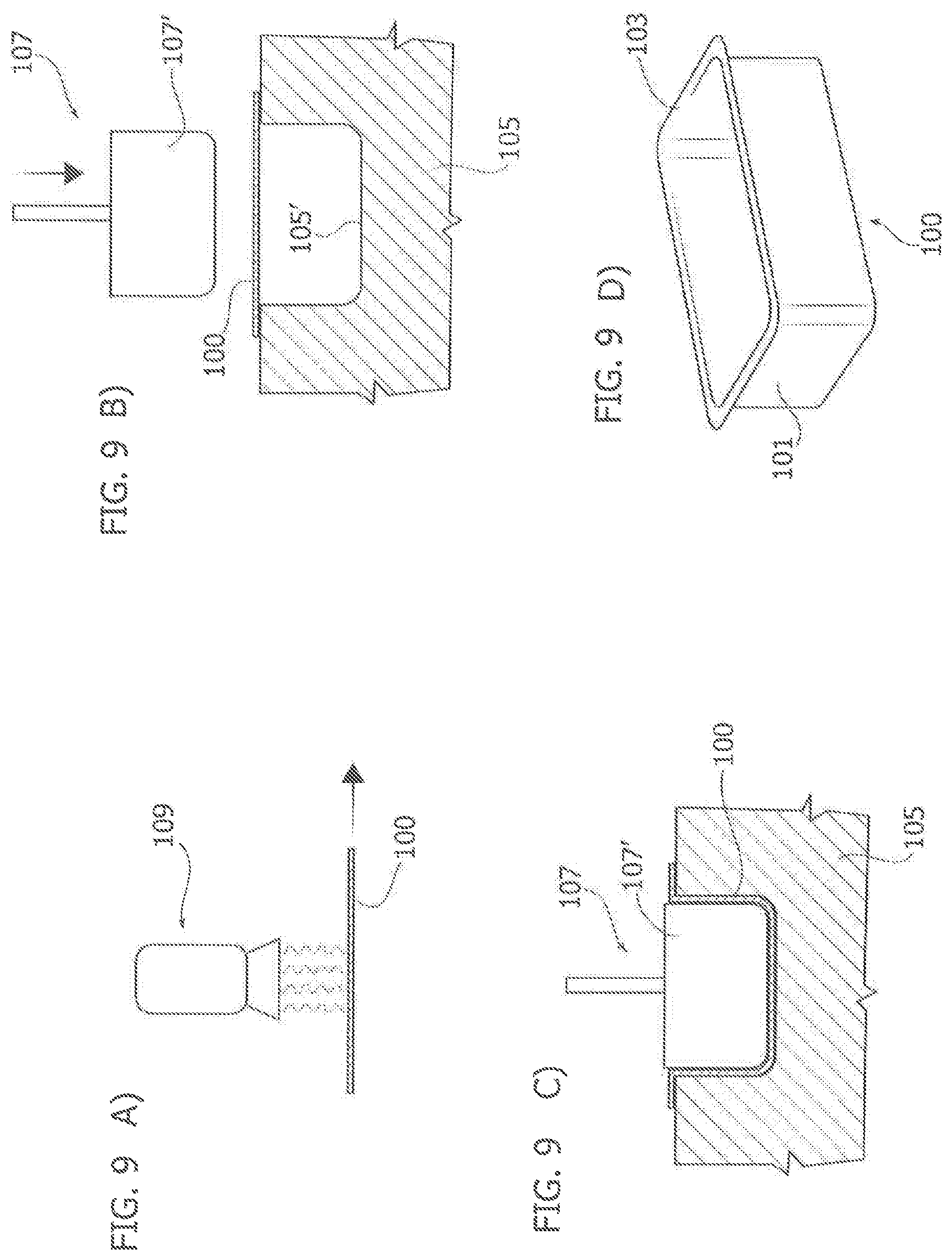 Patent US11787100 Figure 6 – Process for making a package for foodstuff products