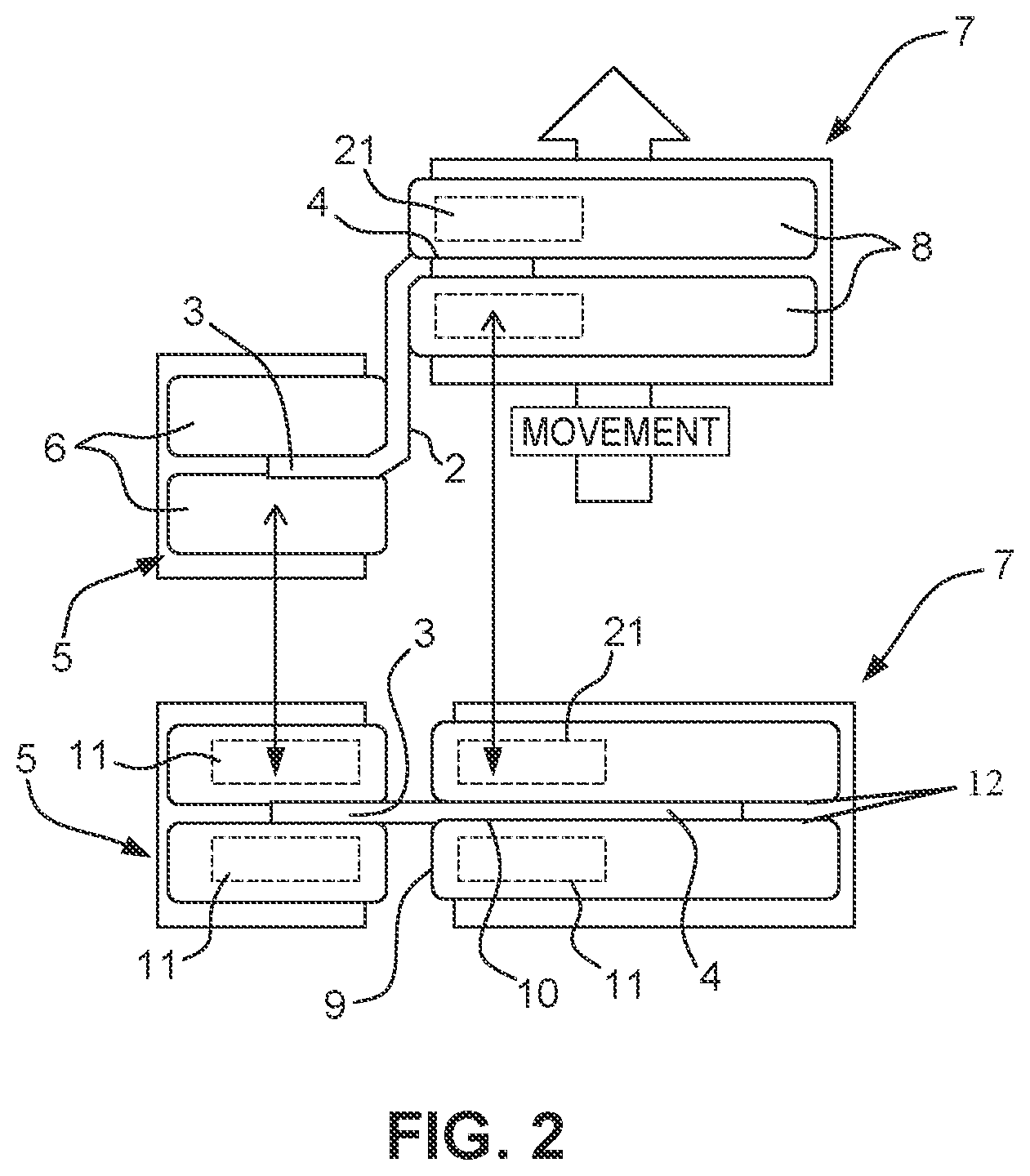 Patent US11787101 Figure 2 – Device and method for forming a composite laminate for obtaining a z-shaped profile