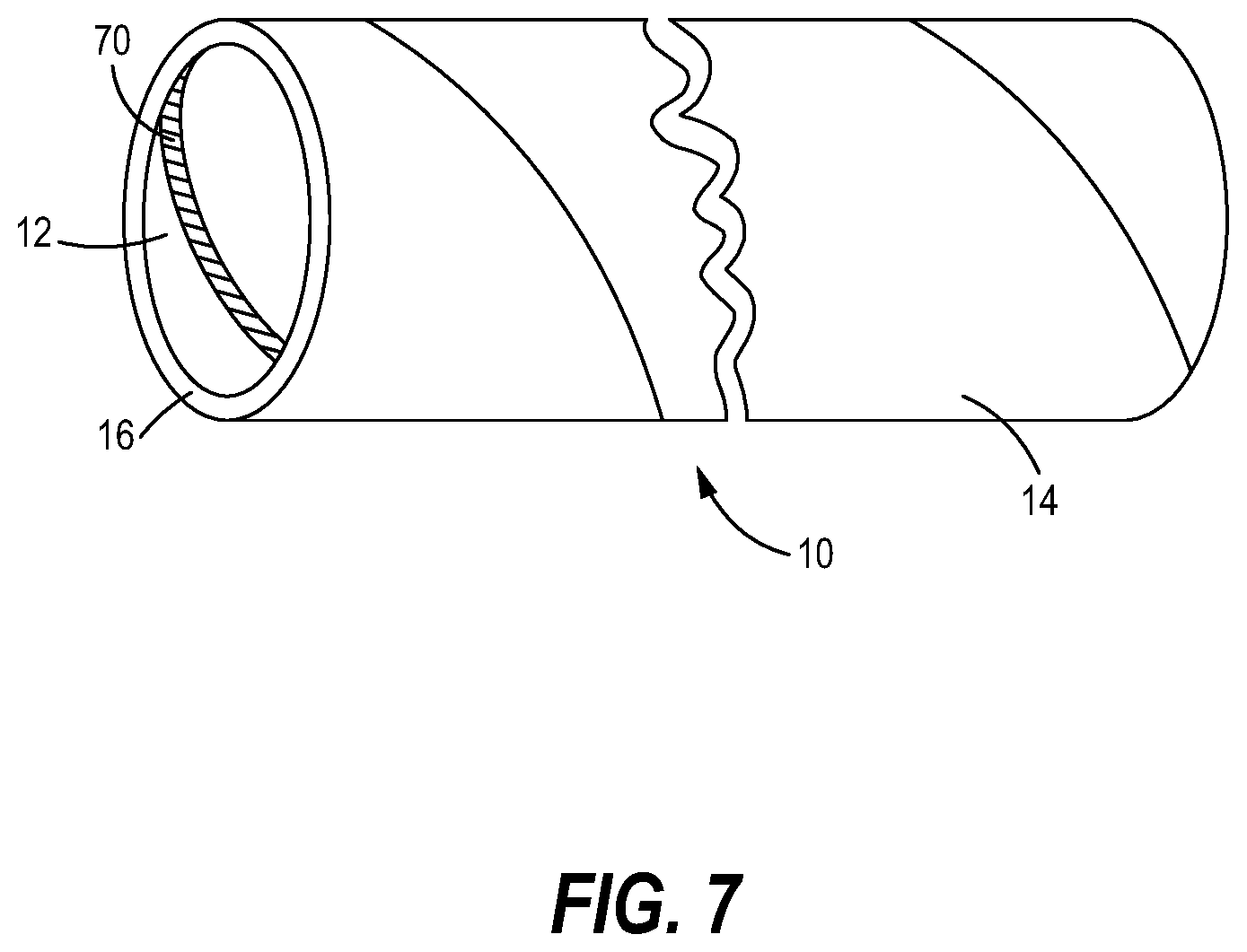 Patent US11787103 Figure 5 – Core with improved chuck interaction