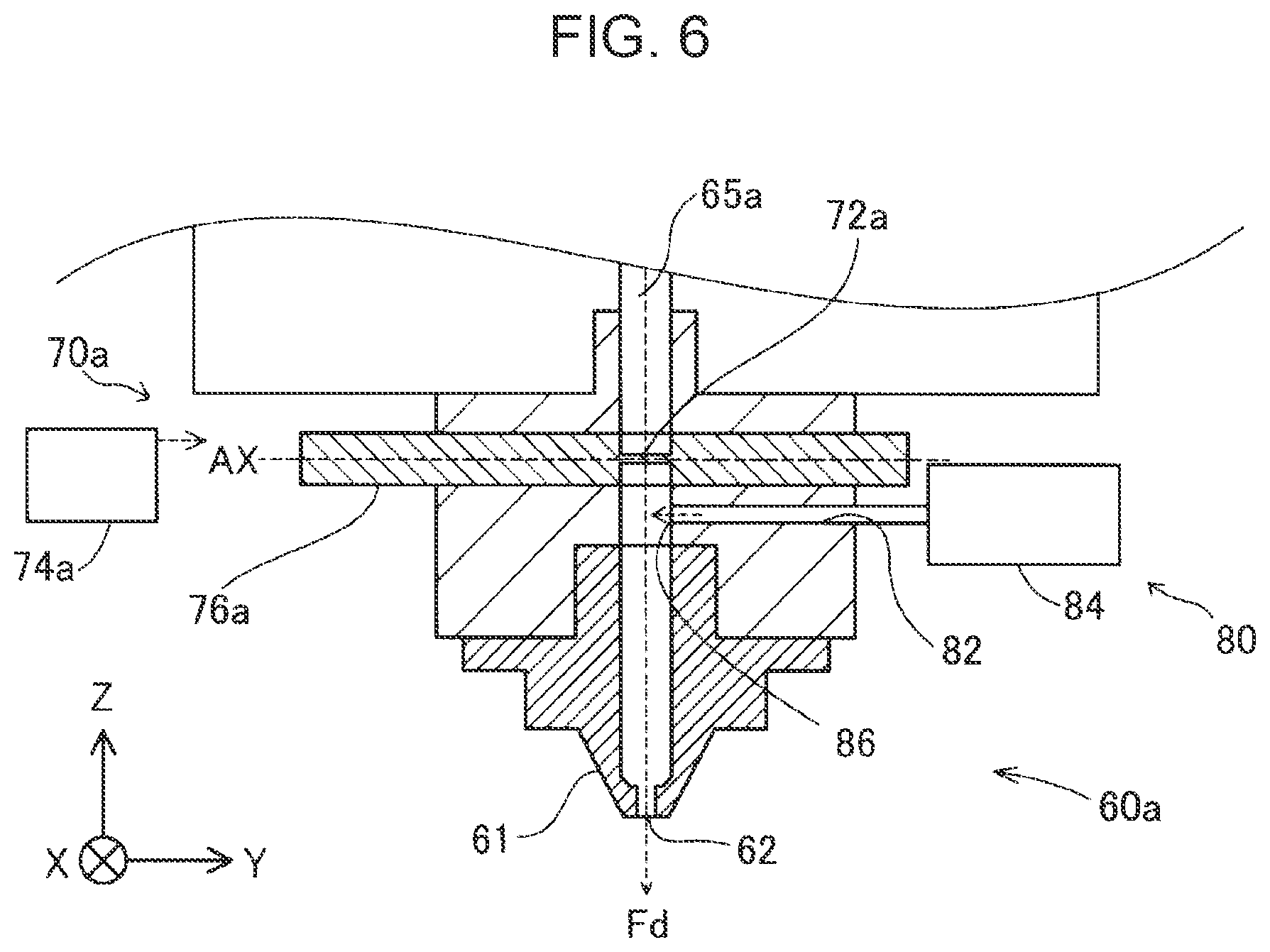 Patent US11787111 Figure 5 – Shaping material supply device and three-dimensional shaping apparatus