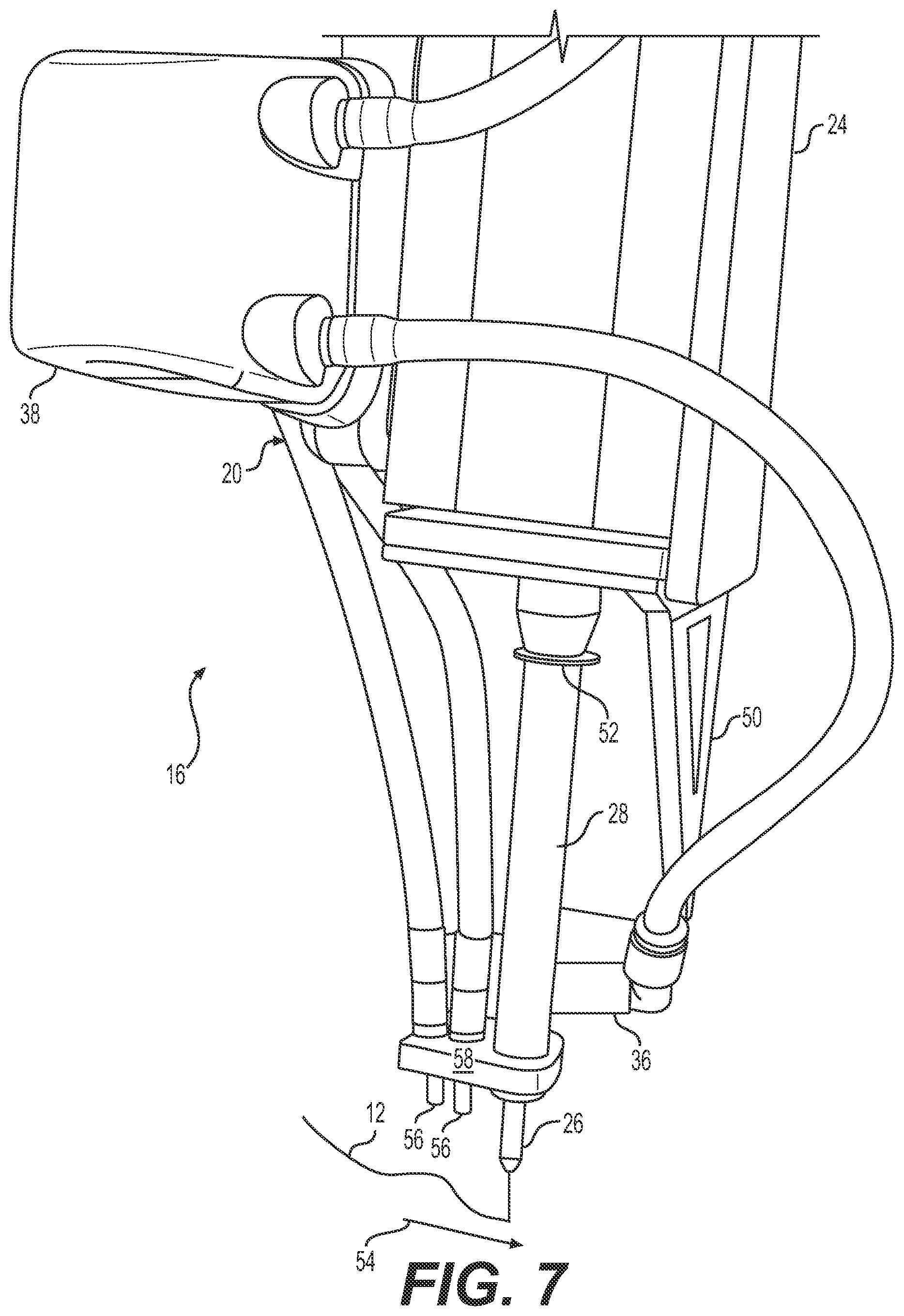 Patent US11787112 Figure 4 – System for additively manufacturing composite structures
