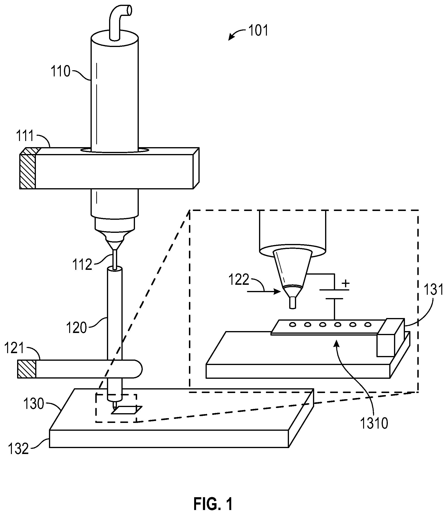 Patent US11787117 Figure 1 – Fabricating ceramic structures