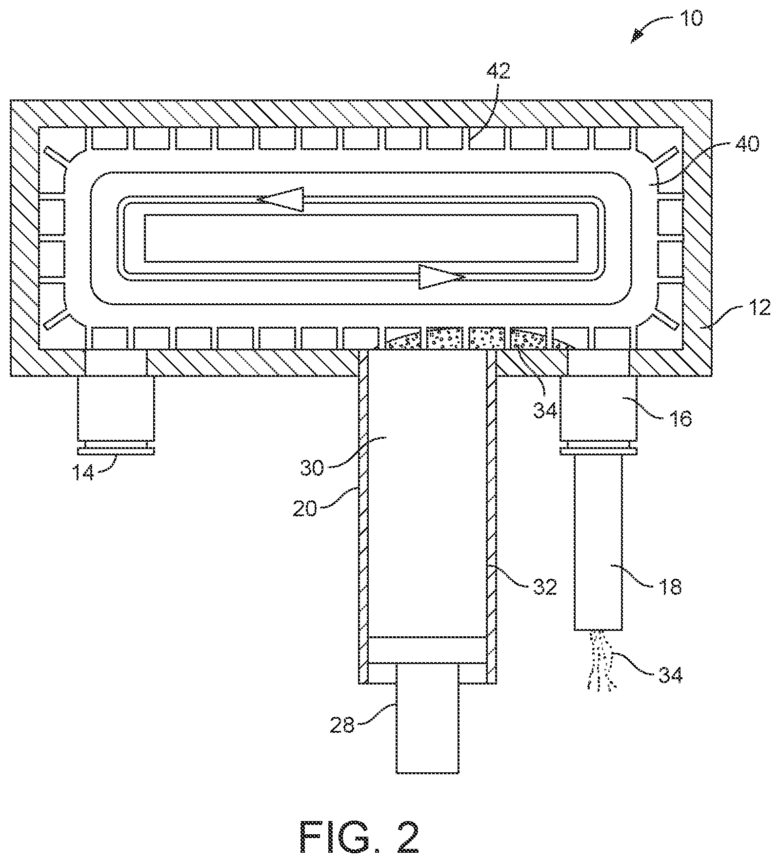Patent US11787119 Figure 2 – Powder feeder