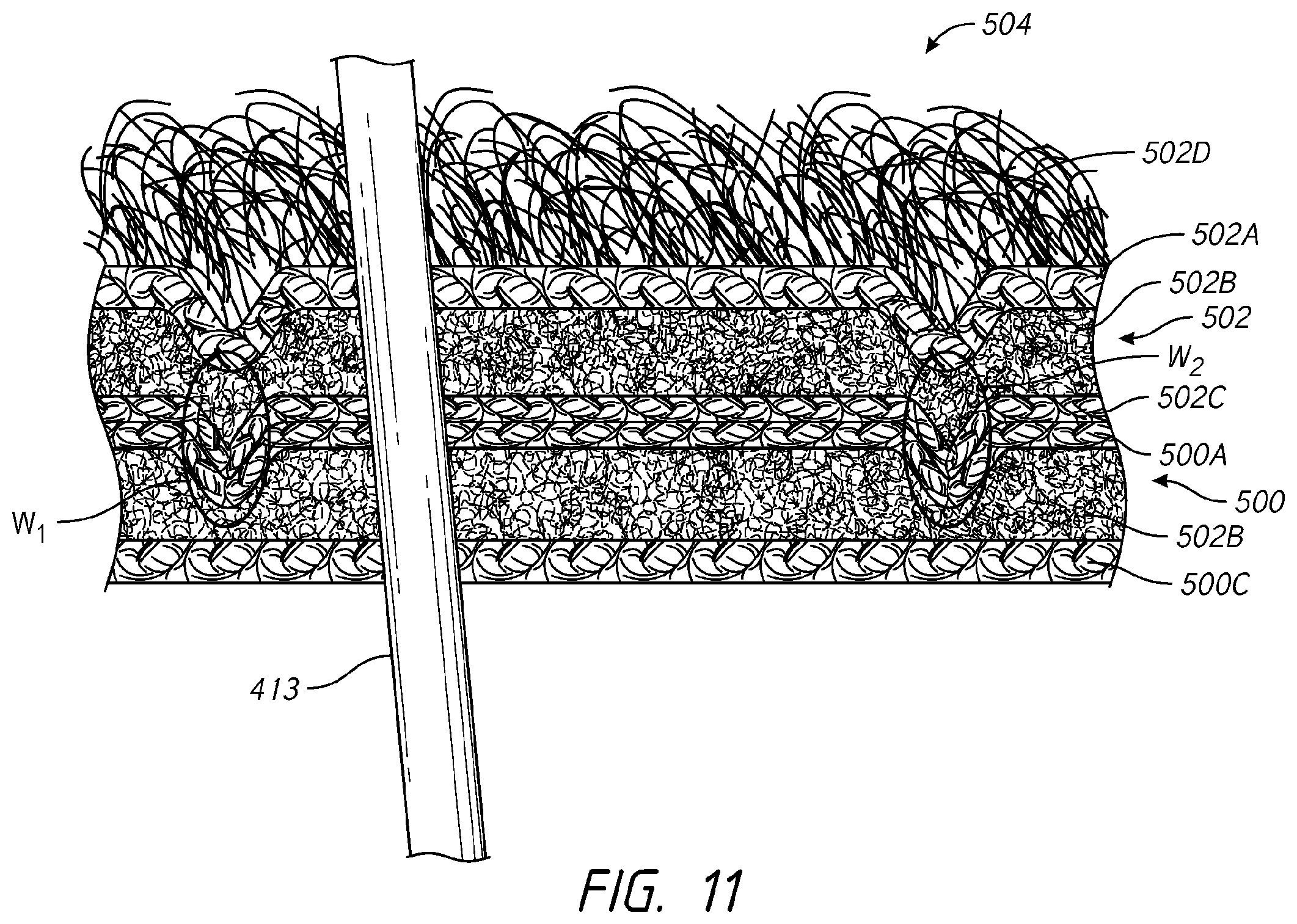 Patent US11787123 Figure 15 – High frequency welding for headgear