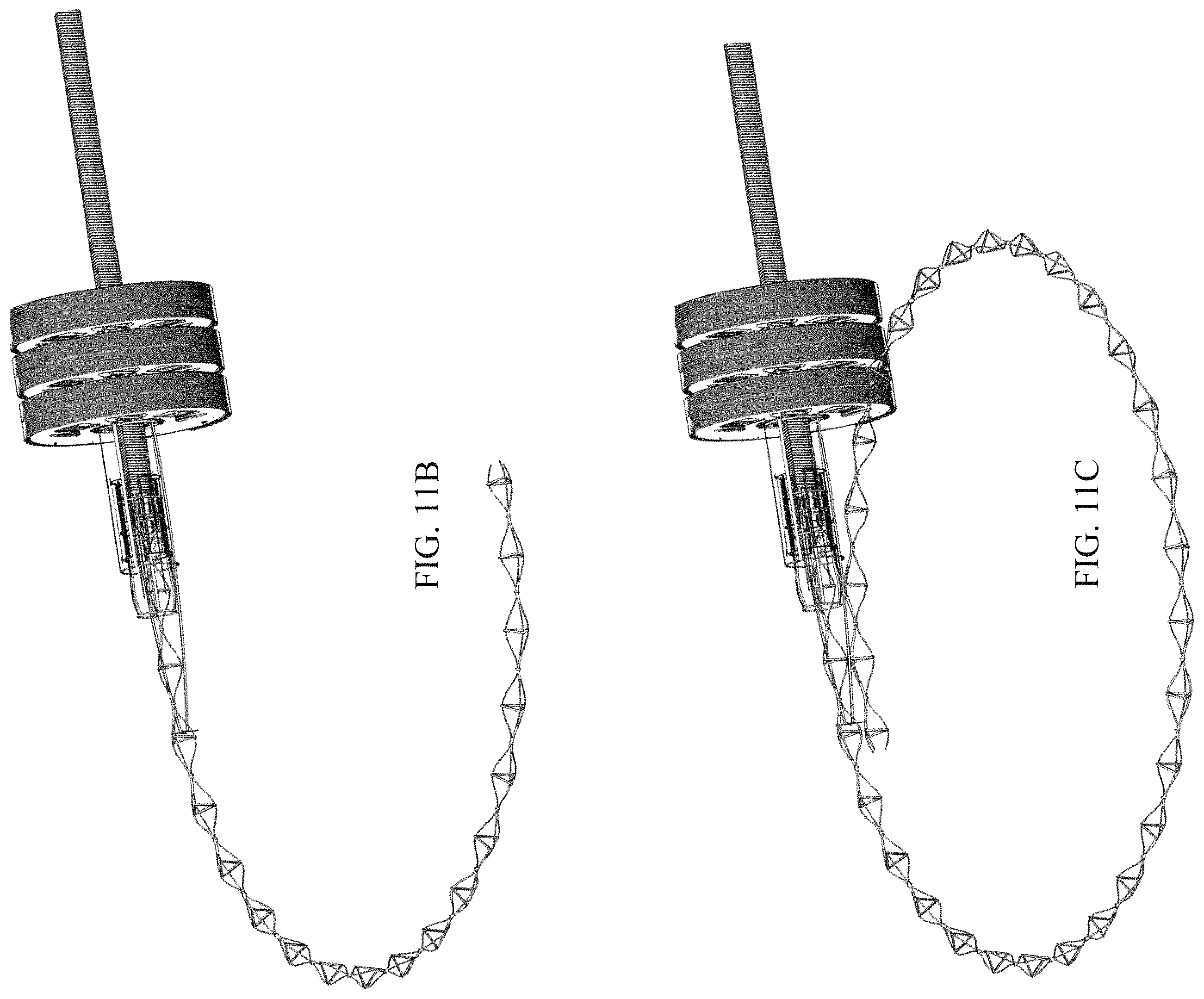 Patent US11787130 Figure 18 – Mechanical systems to assemble or deploy pre-stressed structures