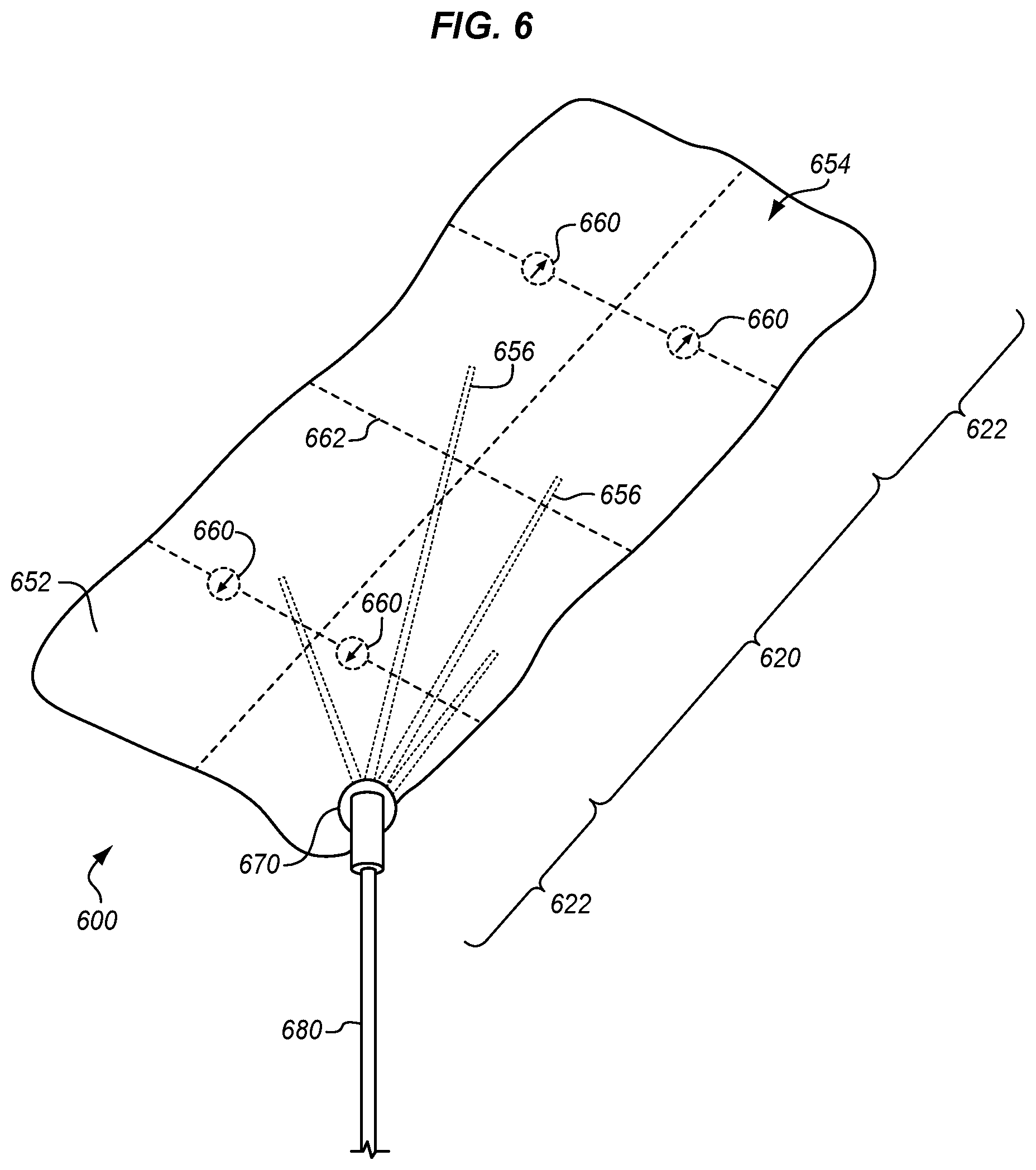 Patent US11787132 Figure 6 – Controllable multi-celled bladders for composites