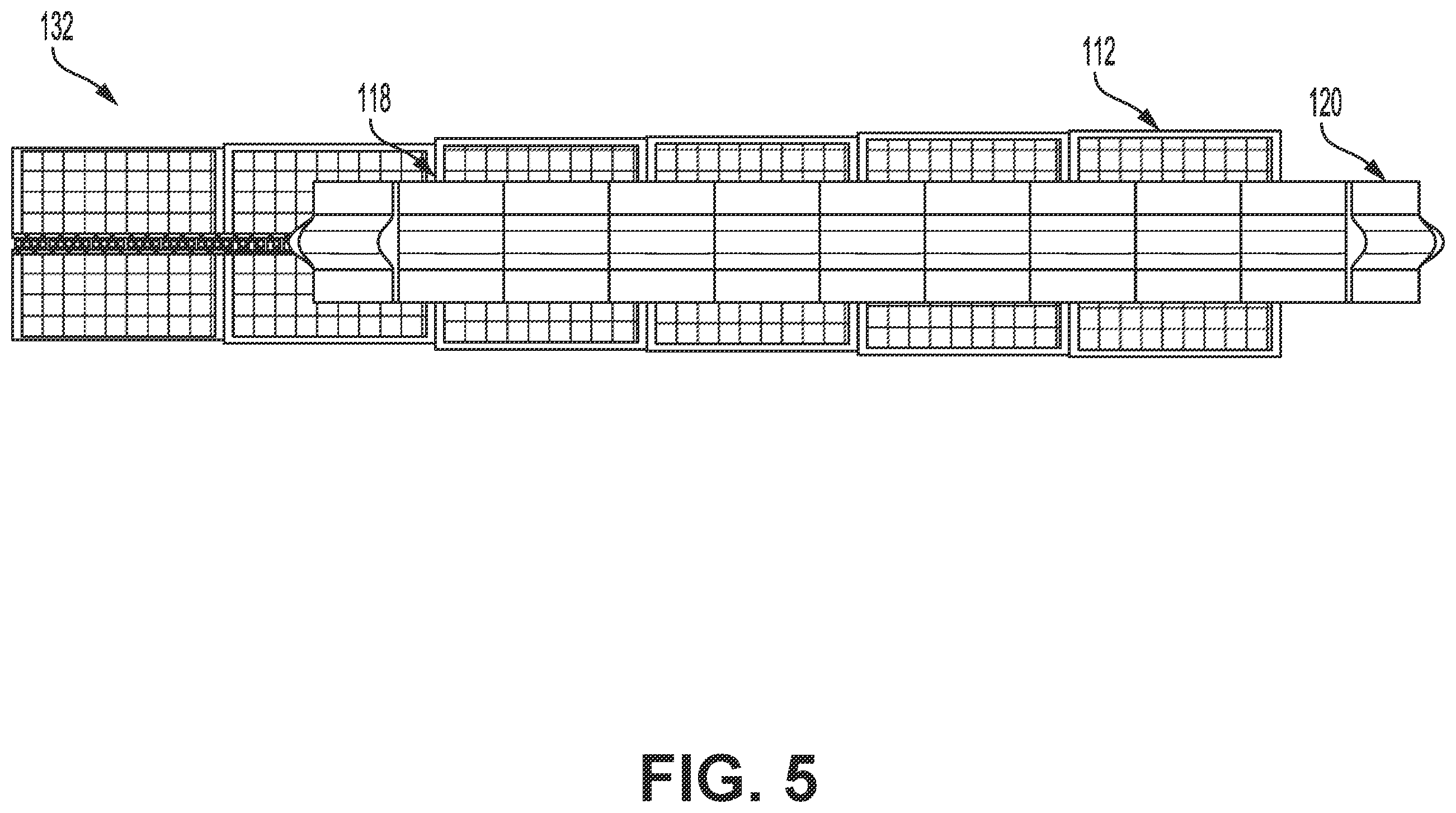 Patent US11787133 Figure 5 – Conveyor forming composite stringers