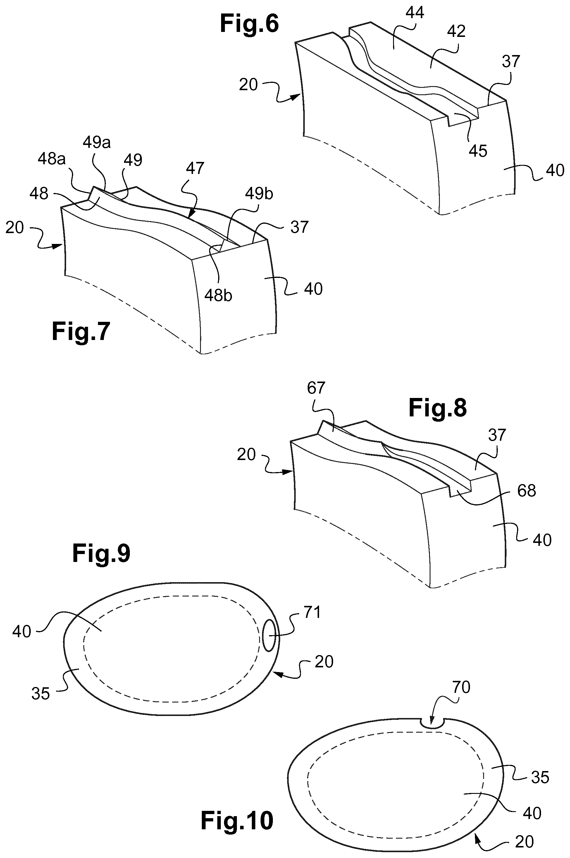 Patent US11787136 Figure 2 – Method for manufacturing an ophthalmic lens to be mounted in a frame, ophthalmic lens, frame and eyeglasses equipment