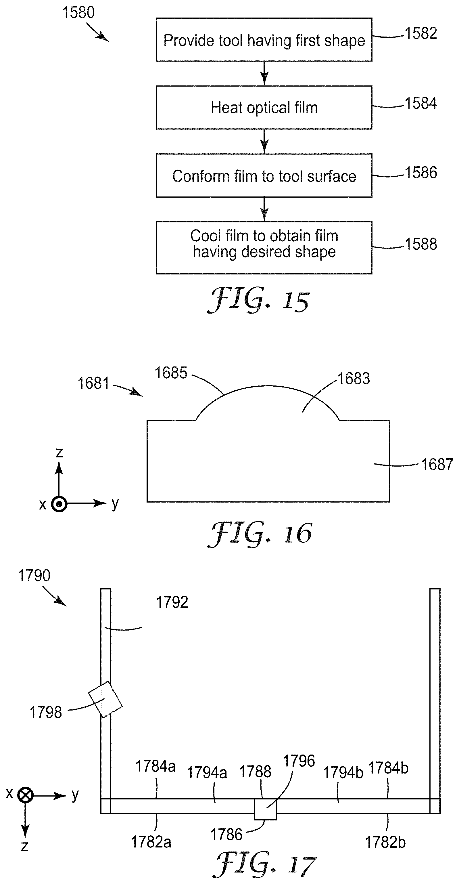 Patent US11787137 Figure 14 – Optical system