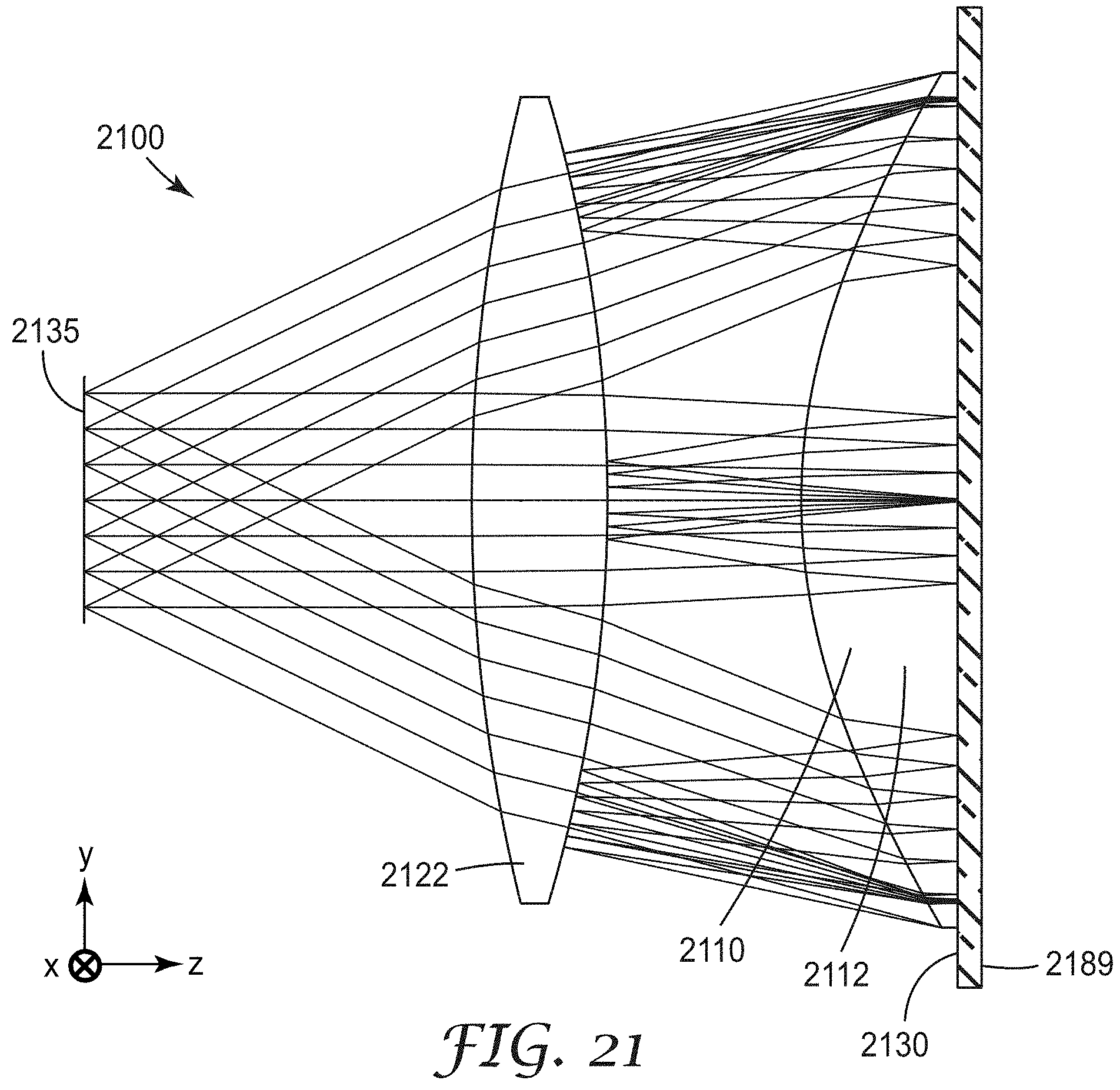 Patent US11787137 Figure 18 – Optical system
