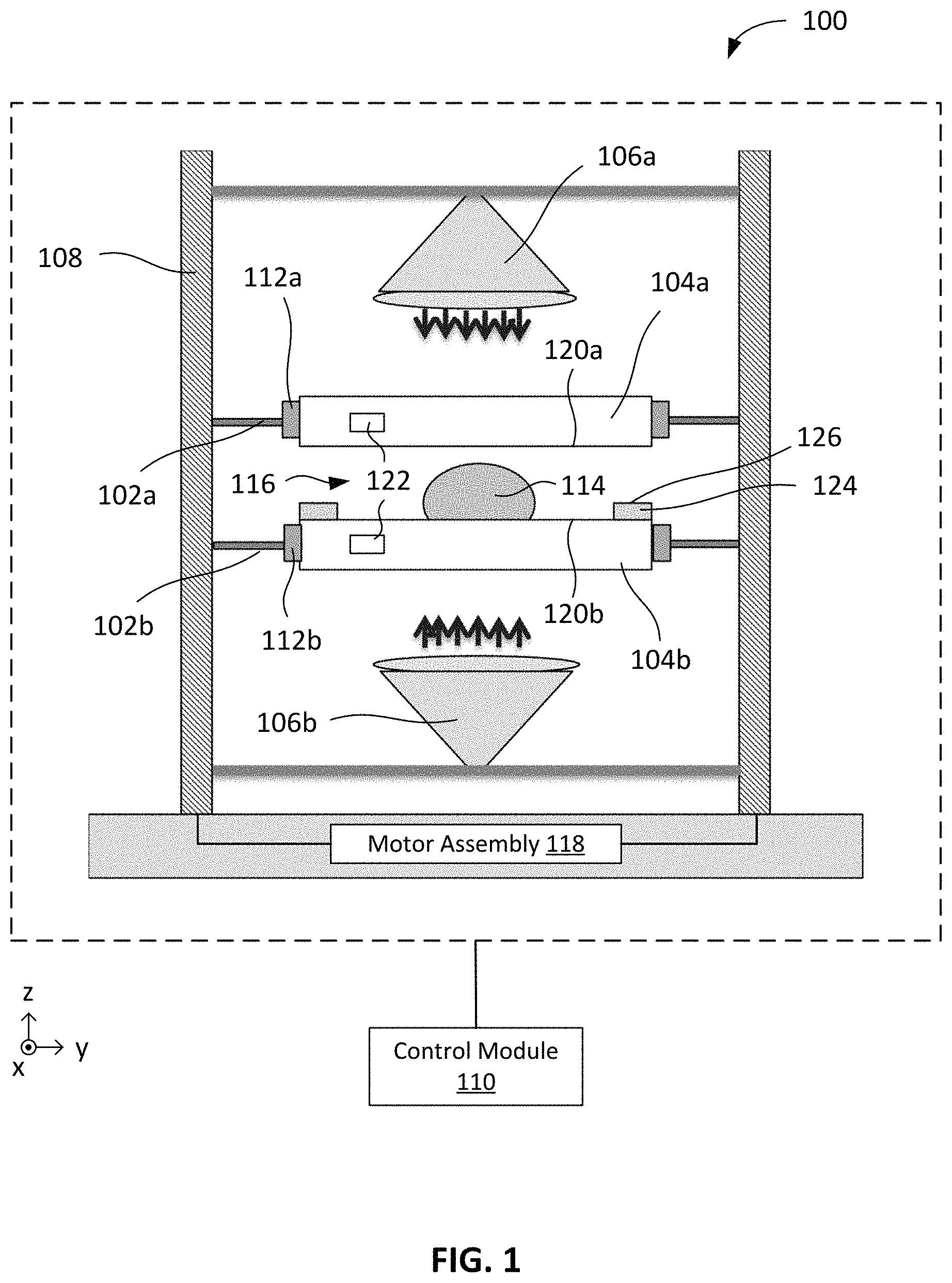Patent US11787138 Figure 1 – Methods and apparatuses for casting polymer products