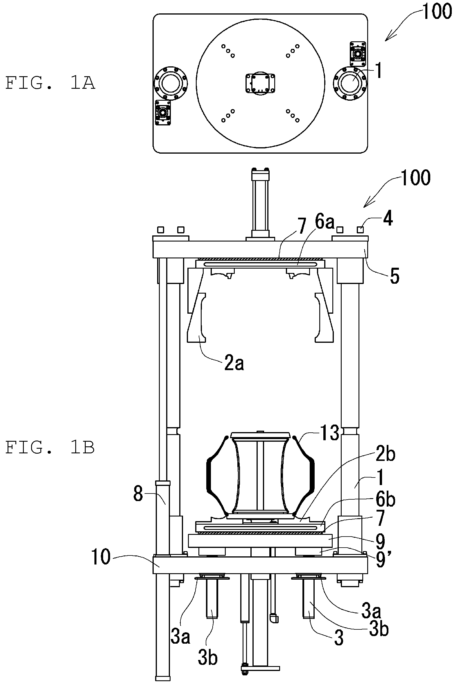Patent US11787139 Figure 1 – Tire curing apparatus and tire curing method