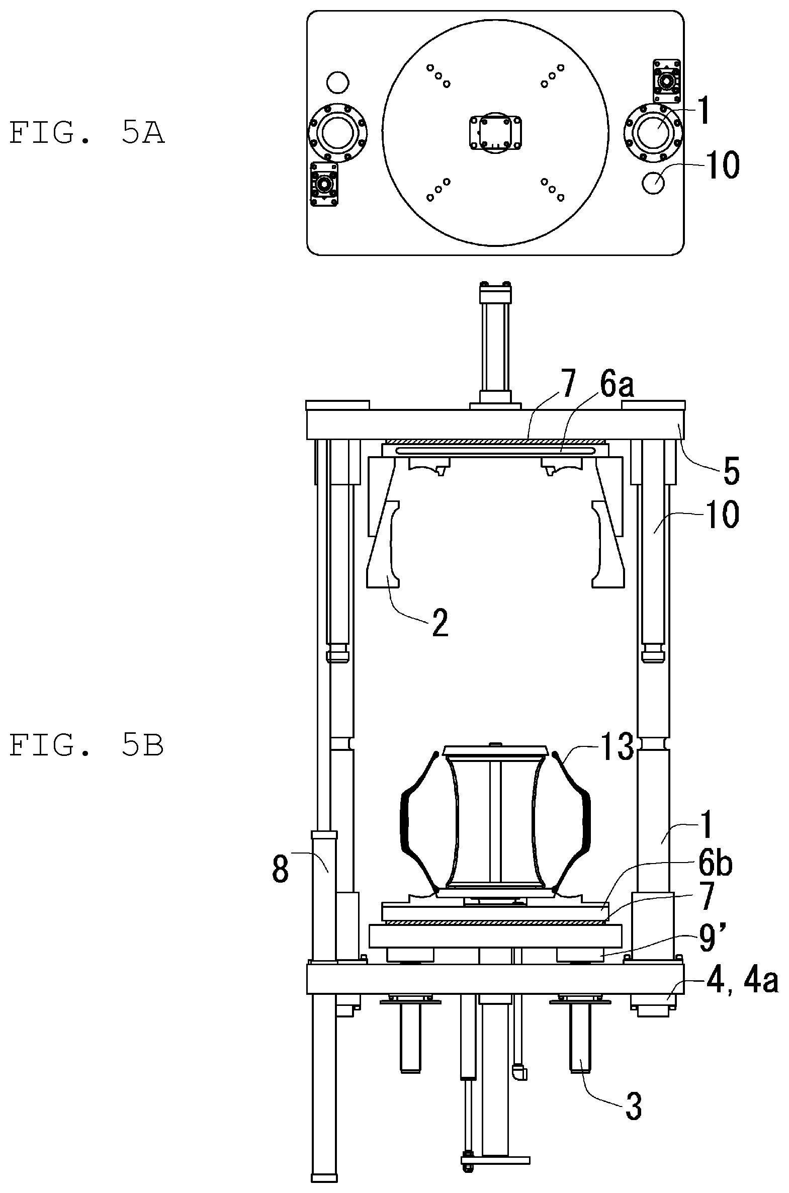 Patent US11787139 Figure 5 – Tire curing apparatus and tire curing method