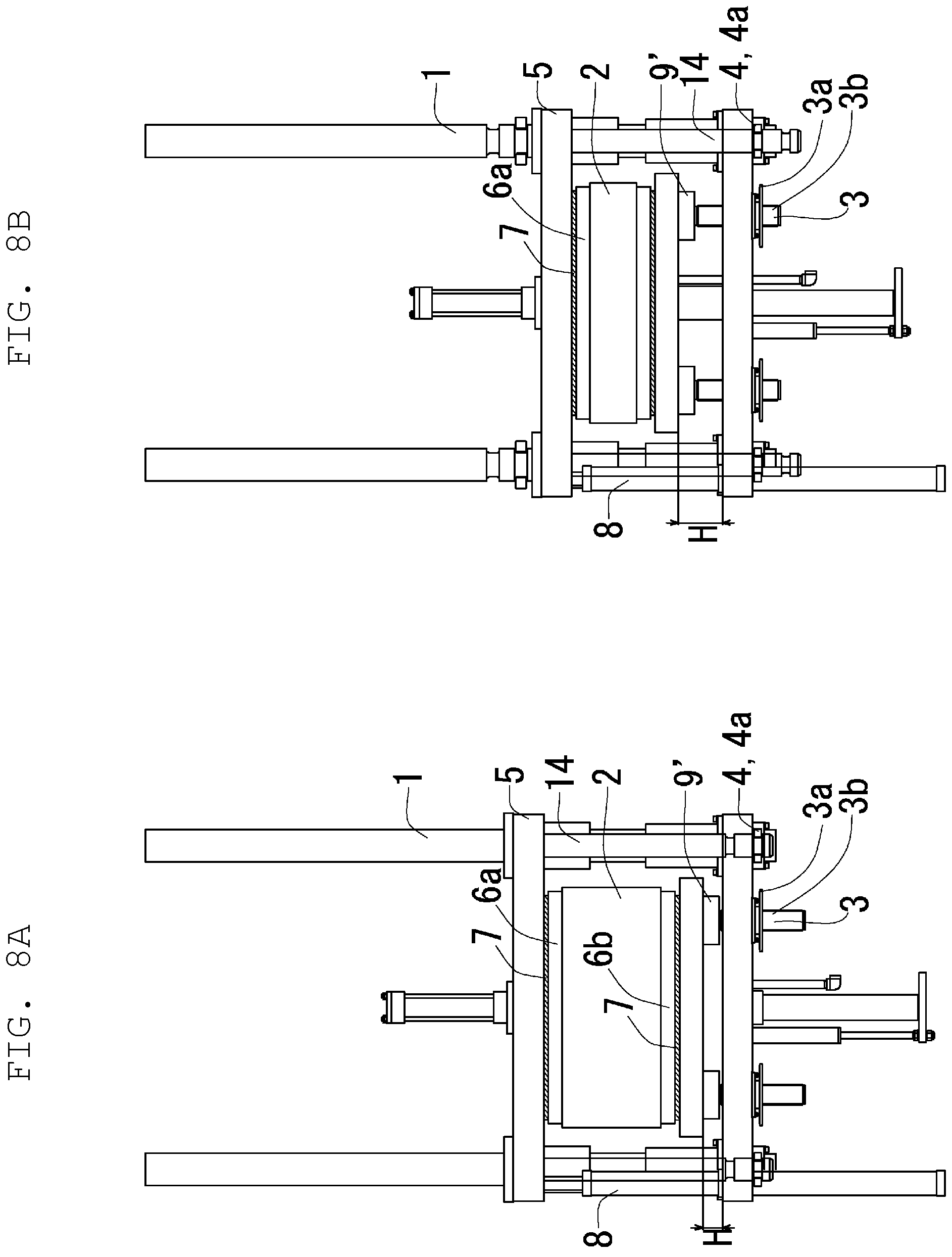 Patent US11787139 Figure 8 – Tire curing apparatus and tire curing method