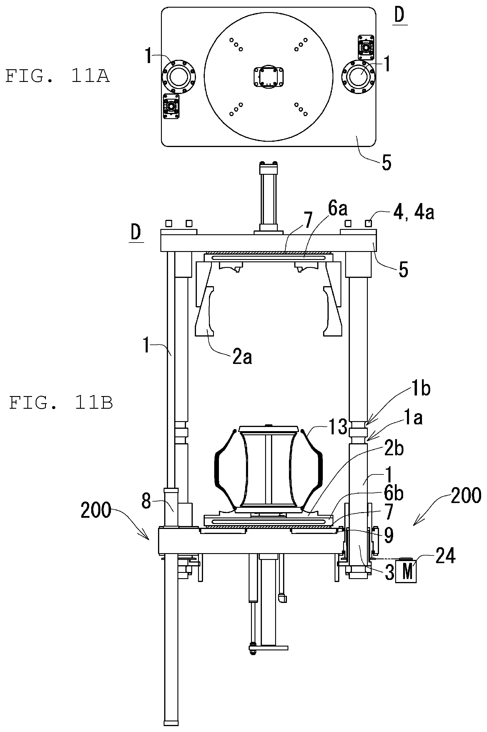 Patent US11787139 Figure 11 – Tire curing apparatus and tire curing method