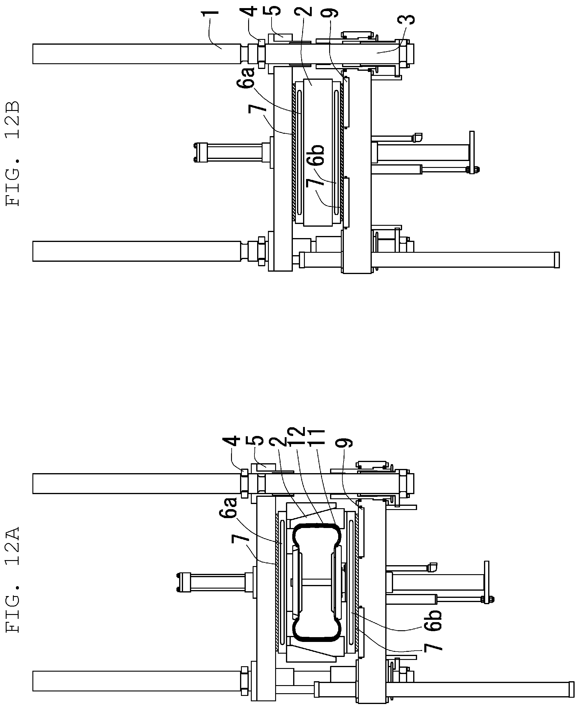 Patent US11787139 Figure 12 – Tire curing apparatus and tire curing method