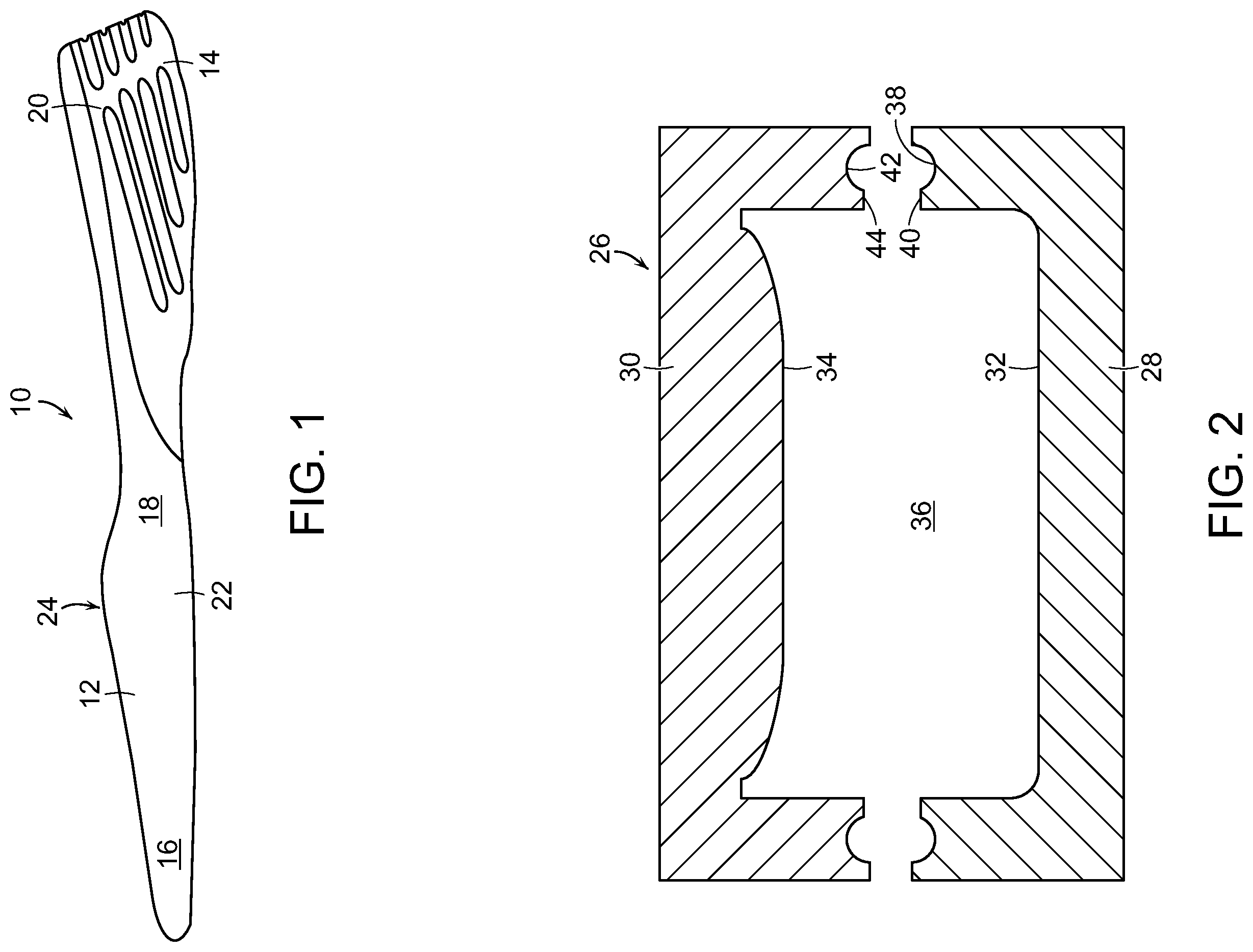 Patent US11787142 Figure 1 – Midsole for an article of footwear formed from preforms and method for manufacturing same