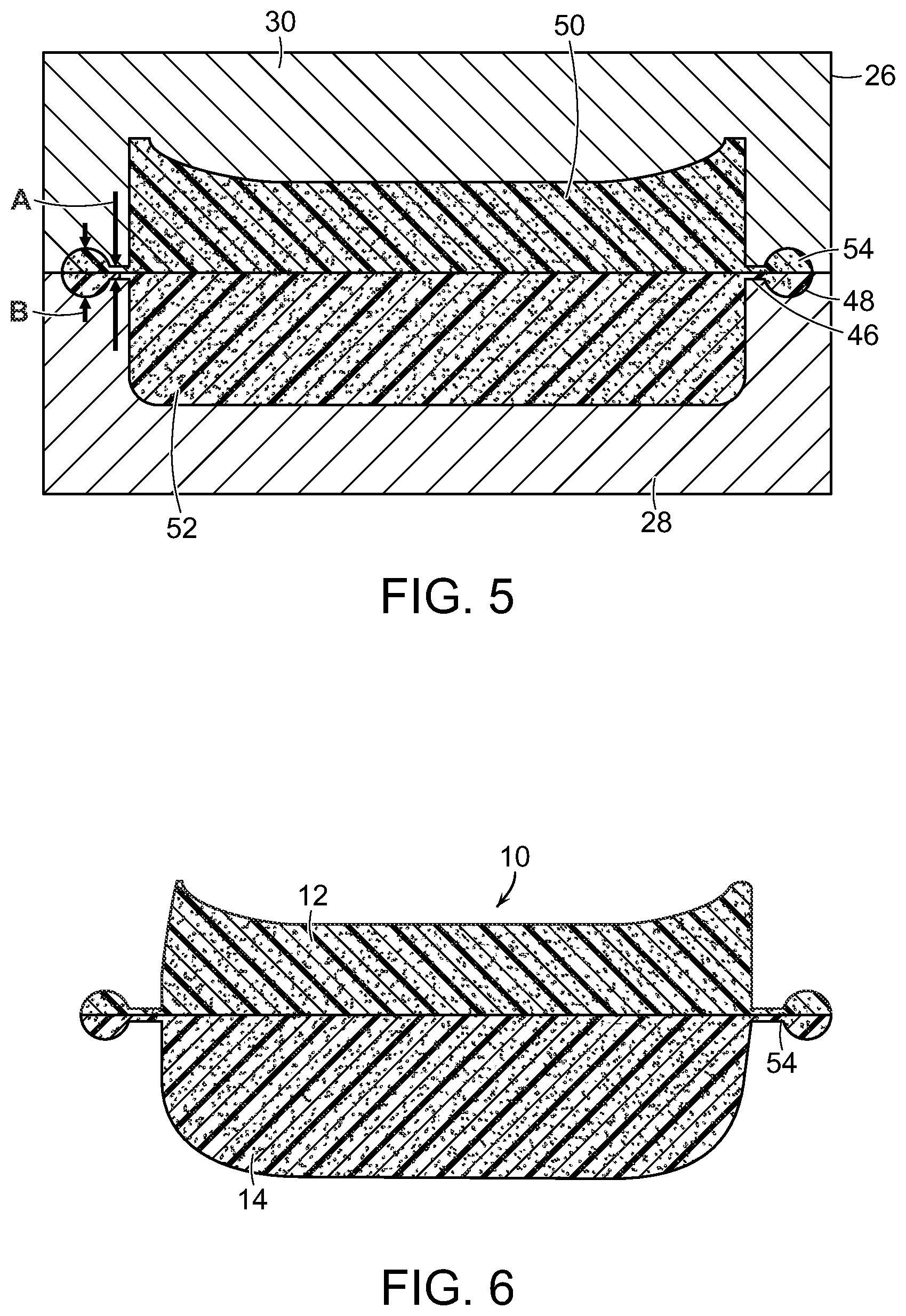 Patent US11787142 Figure 3 – Midsole for an article of footwear formed from preforms and method for manufacturing same