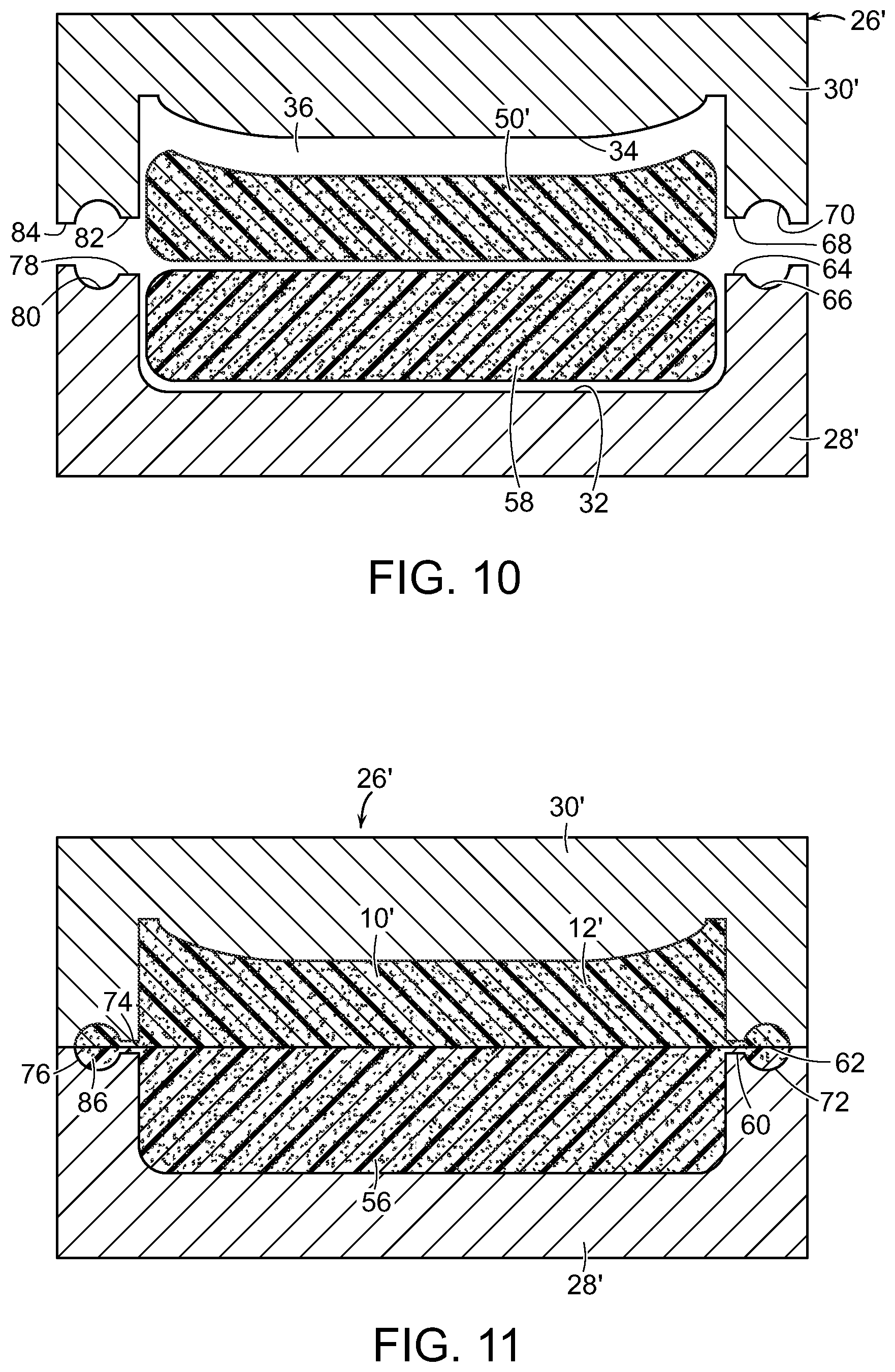 Patent US11787142 Figure 5 – Midsole for an article of footwear formed from preforms and method for manufacturing same