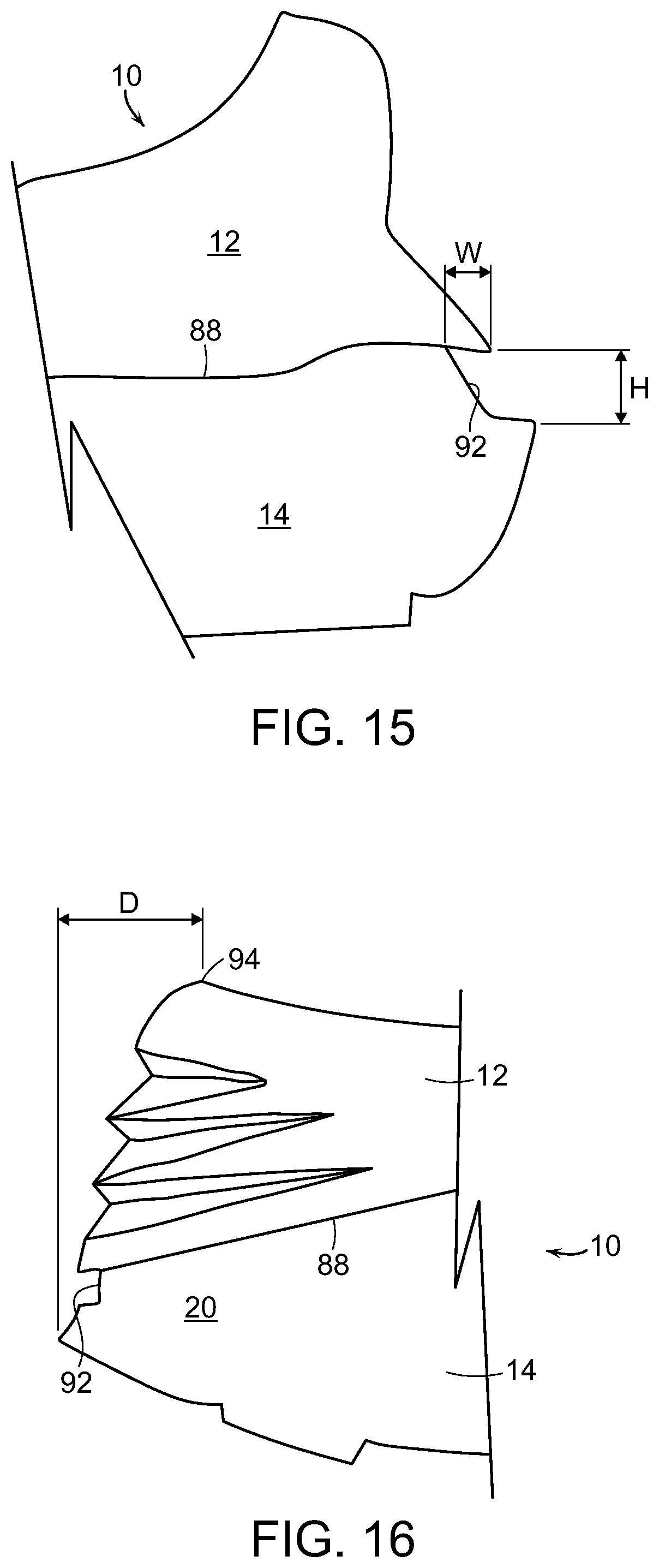 Patent US11787142 Figure 7 – Midsole for an article of footwear formed from preforms and method for manufacturing same