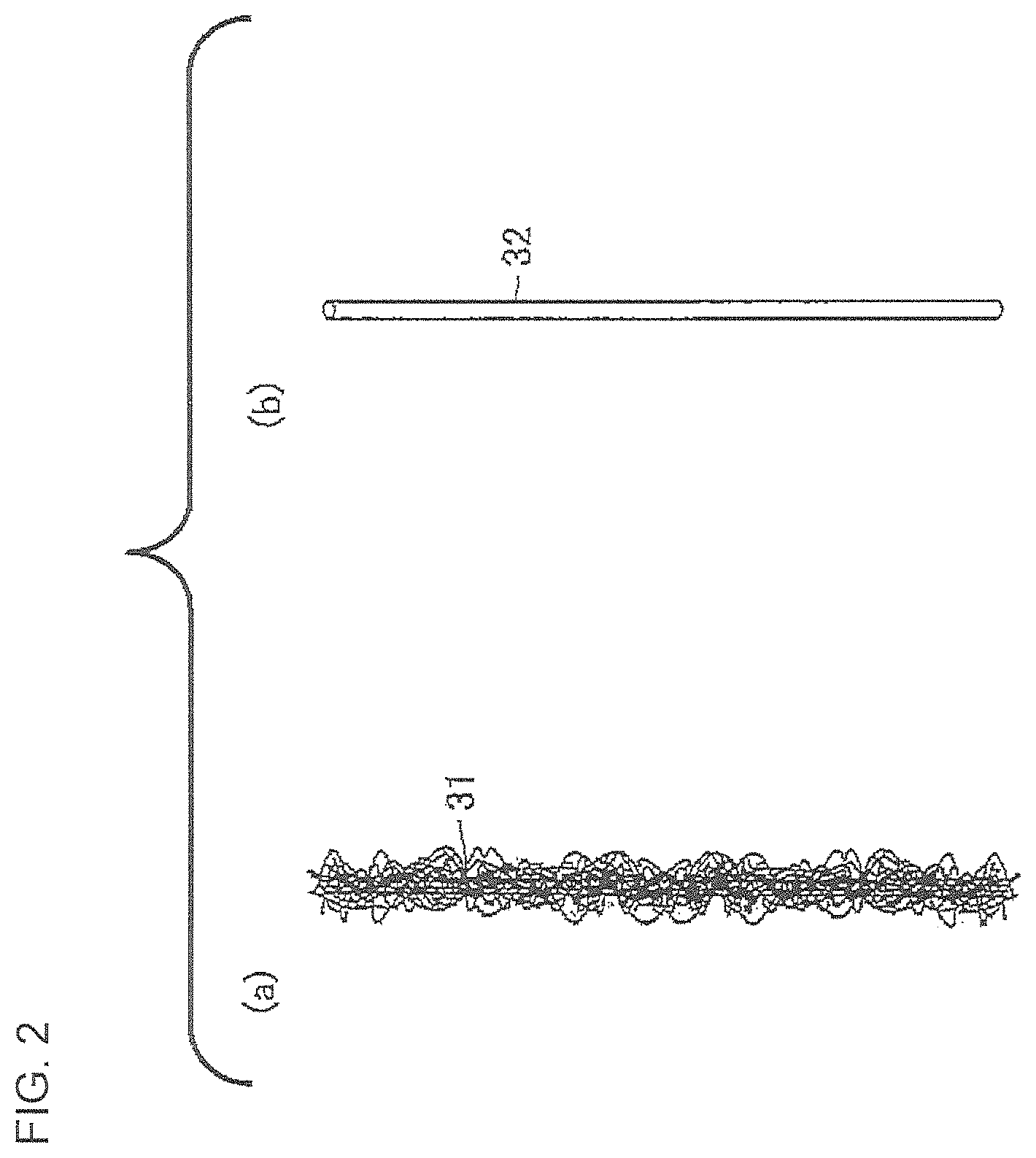 Patent US11787143 Figure 2 – Hot press cushioning material
