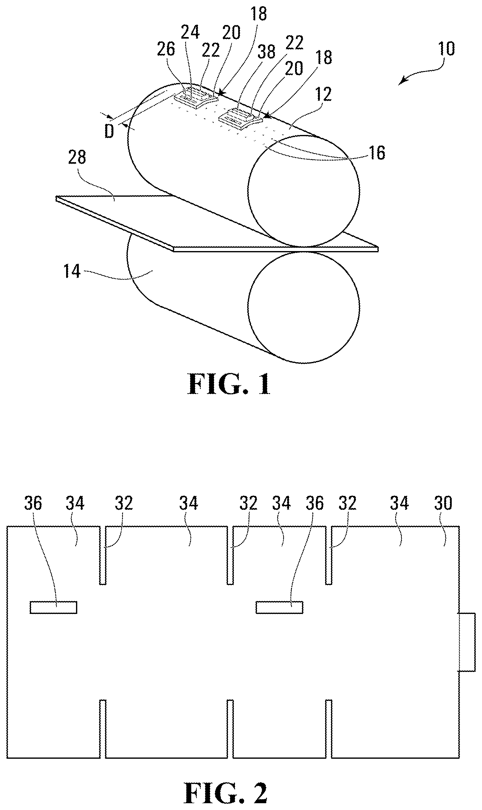 Patent US11787144 Figure 1 – System and method for cutting sheets for use in the production of boxes