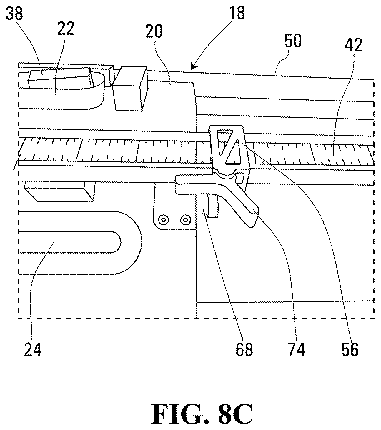 Patent US11787144 Figure 8 – System and method for cutting sheets for use in the production of boxes