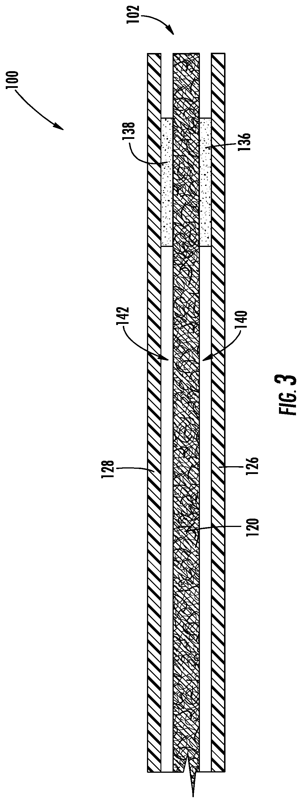 Patent US11787146 Figure 3 – Multilayer protective cover including nonwoven material