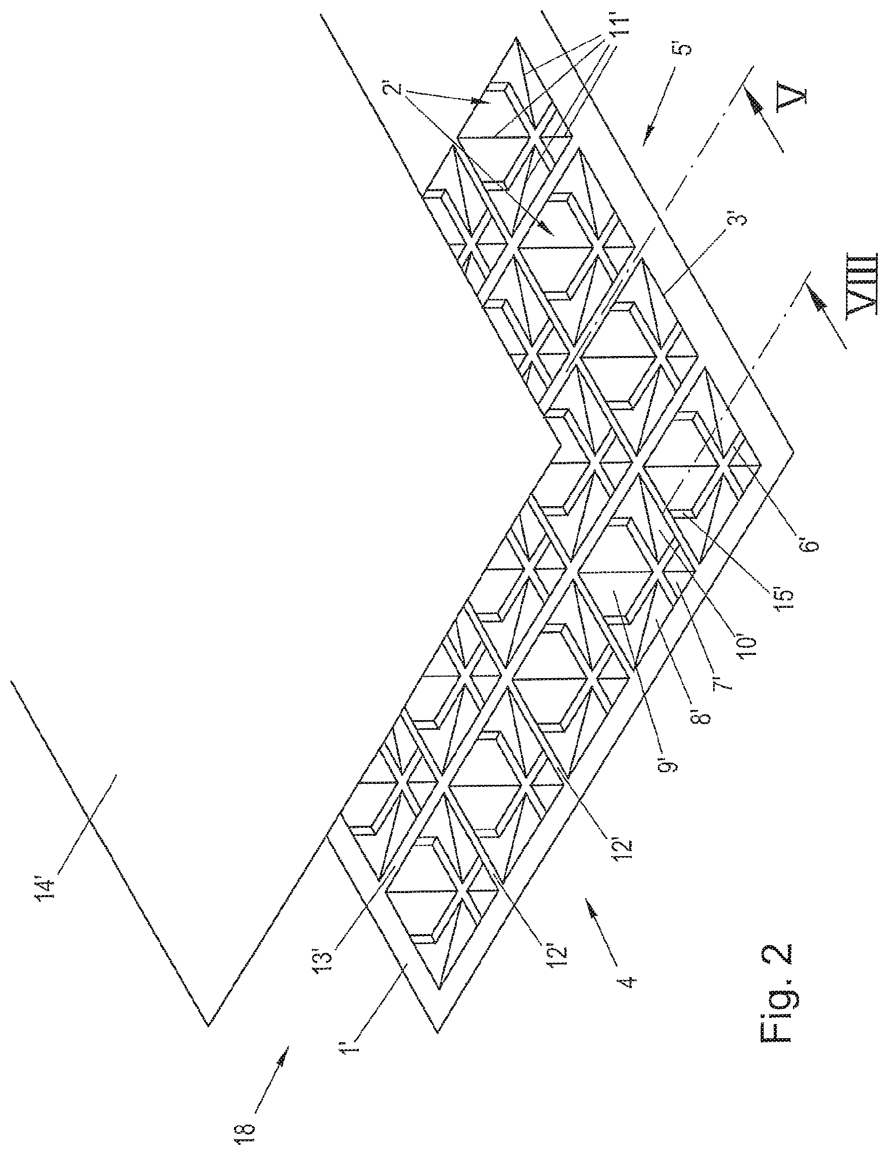 Patent US11787147 Figure 2 – Thermal insulating element