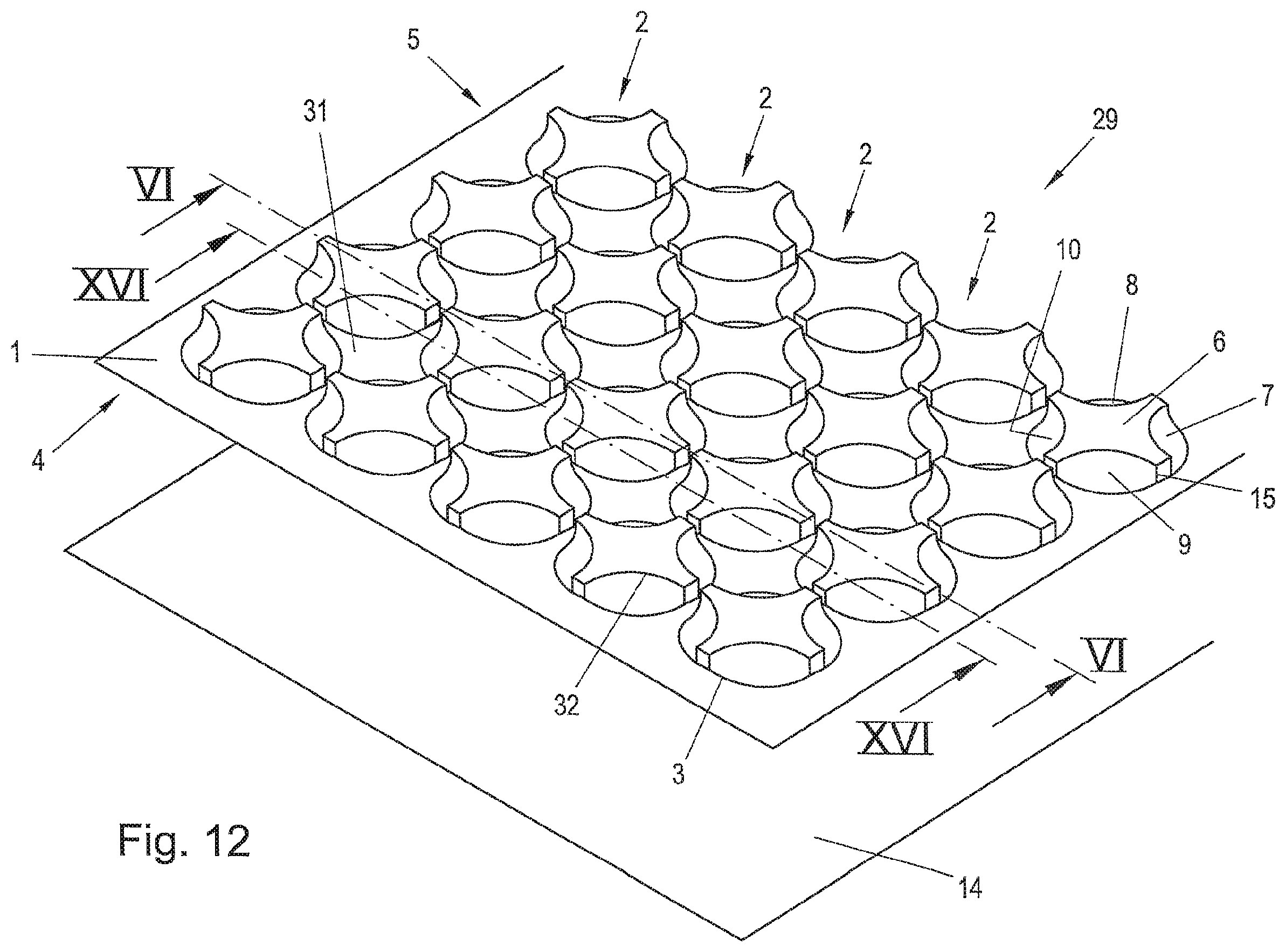Patent US11787147 Figure 8 – Thermal insulating element