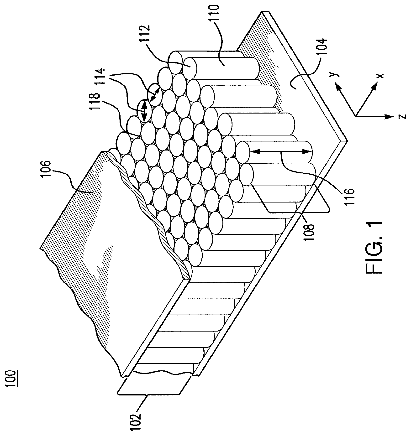 Patent US11787148 Figure 1 – Honeycomb core sandwich panels