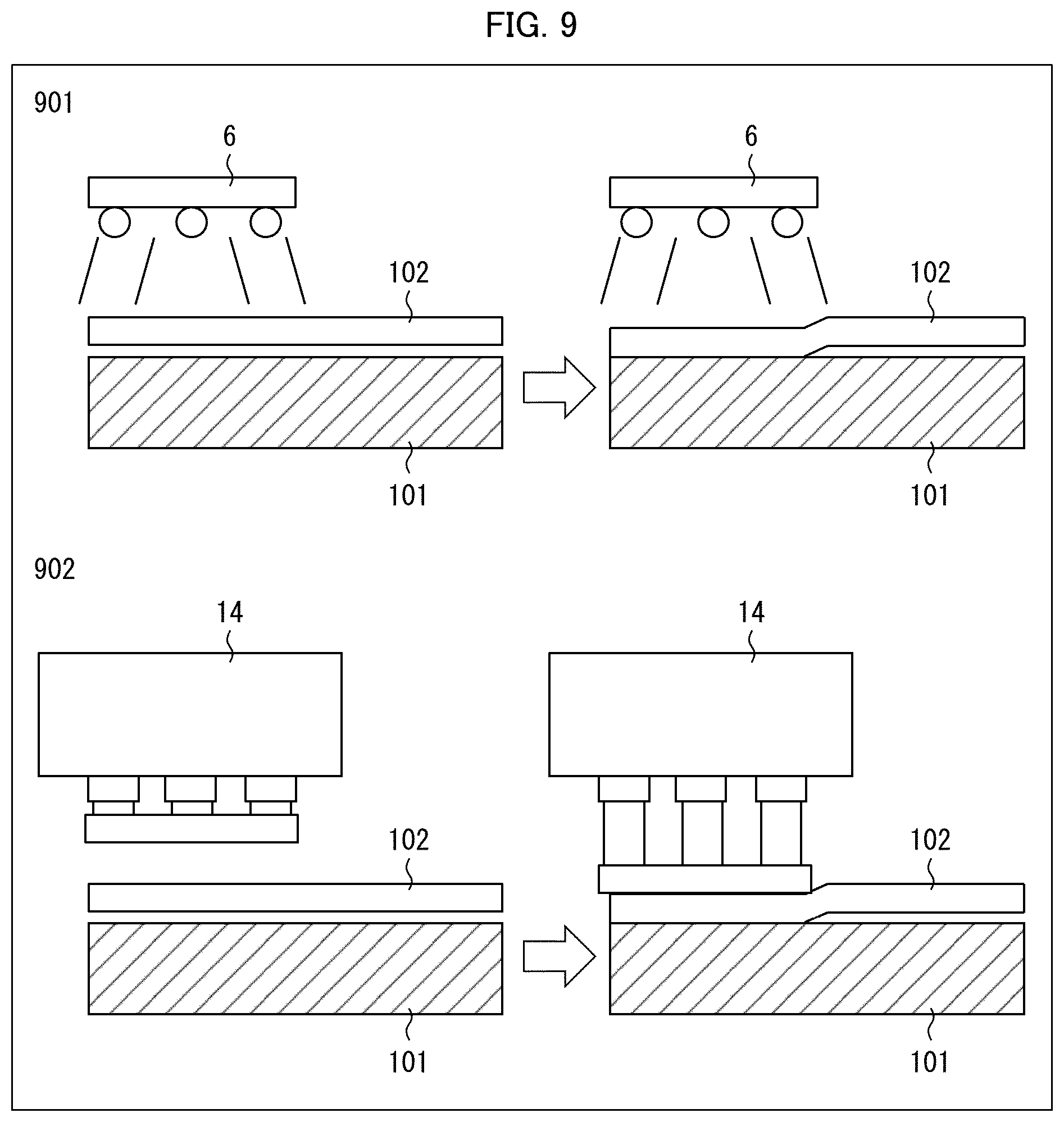 Patent US11787150 Figure 5 – Prepreg sheet and manufacturing method therefor, fiber-reinforced composite material molded article and manufacturing method therefor, and method for manufacturing preform