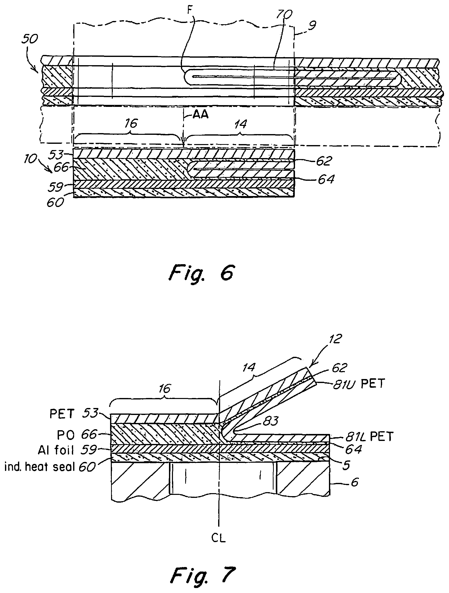 Patent US11787153 Figure 3 – Thermally laminated tab liner